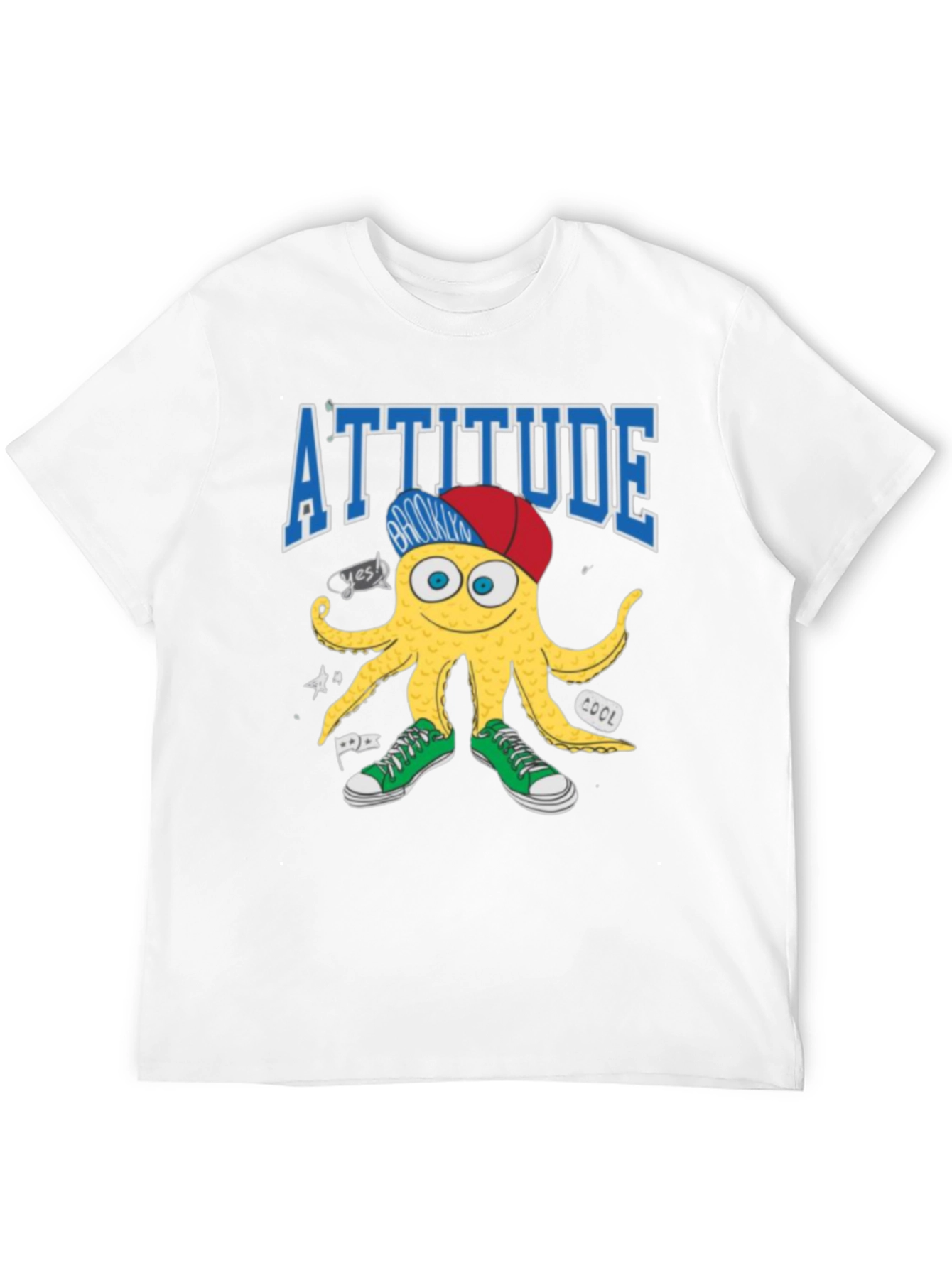 Attitude Brooklyn Octopus Graphic Tee
