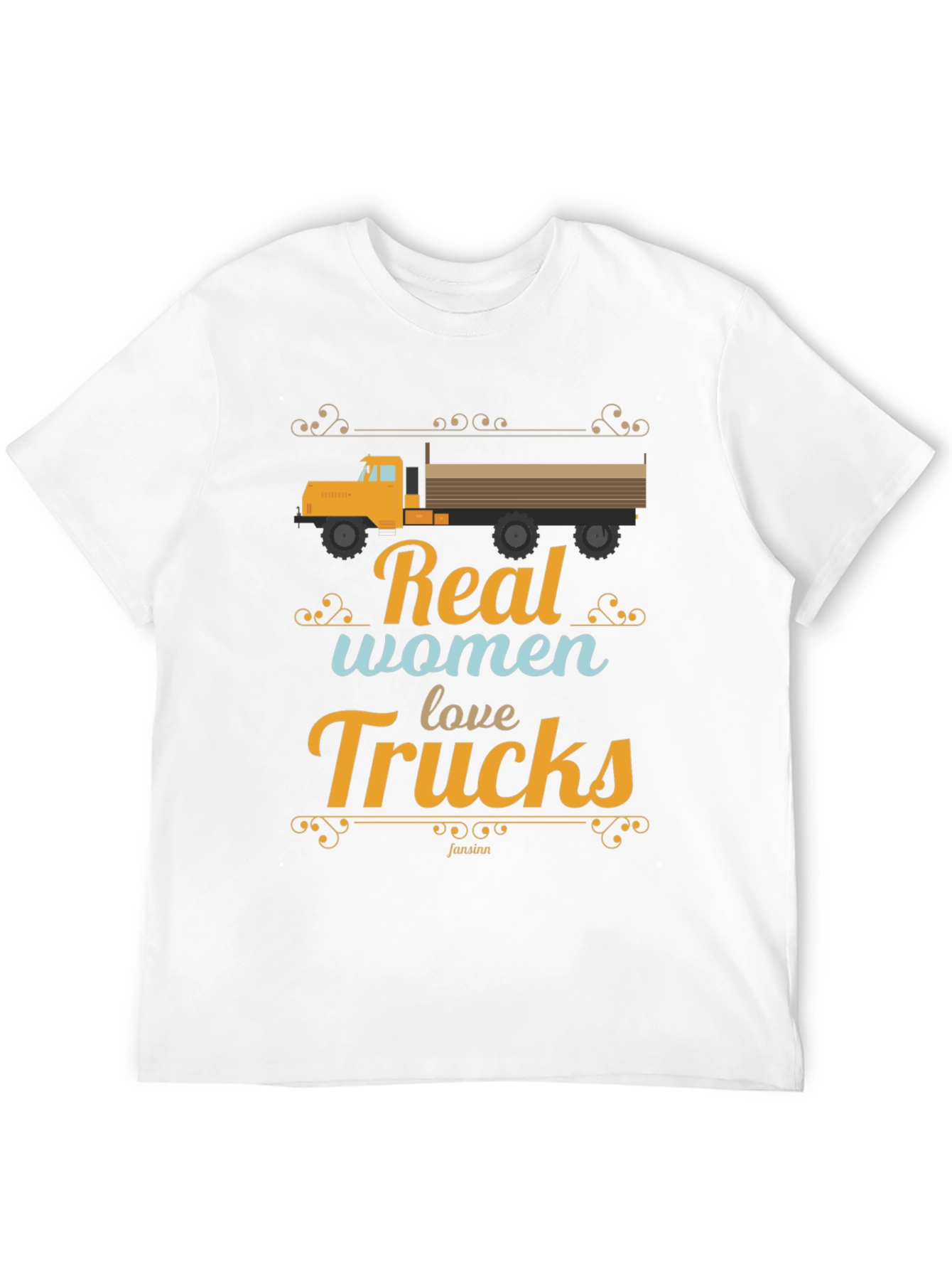 Real Women Love Trucks Graphic T-Shirt