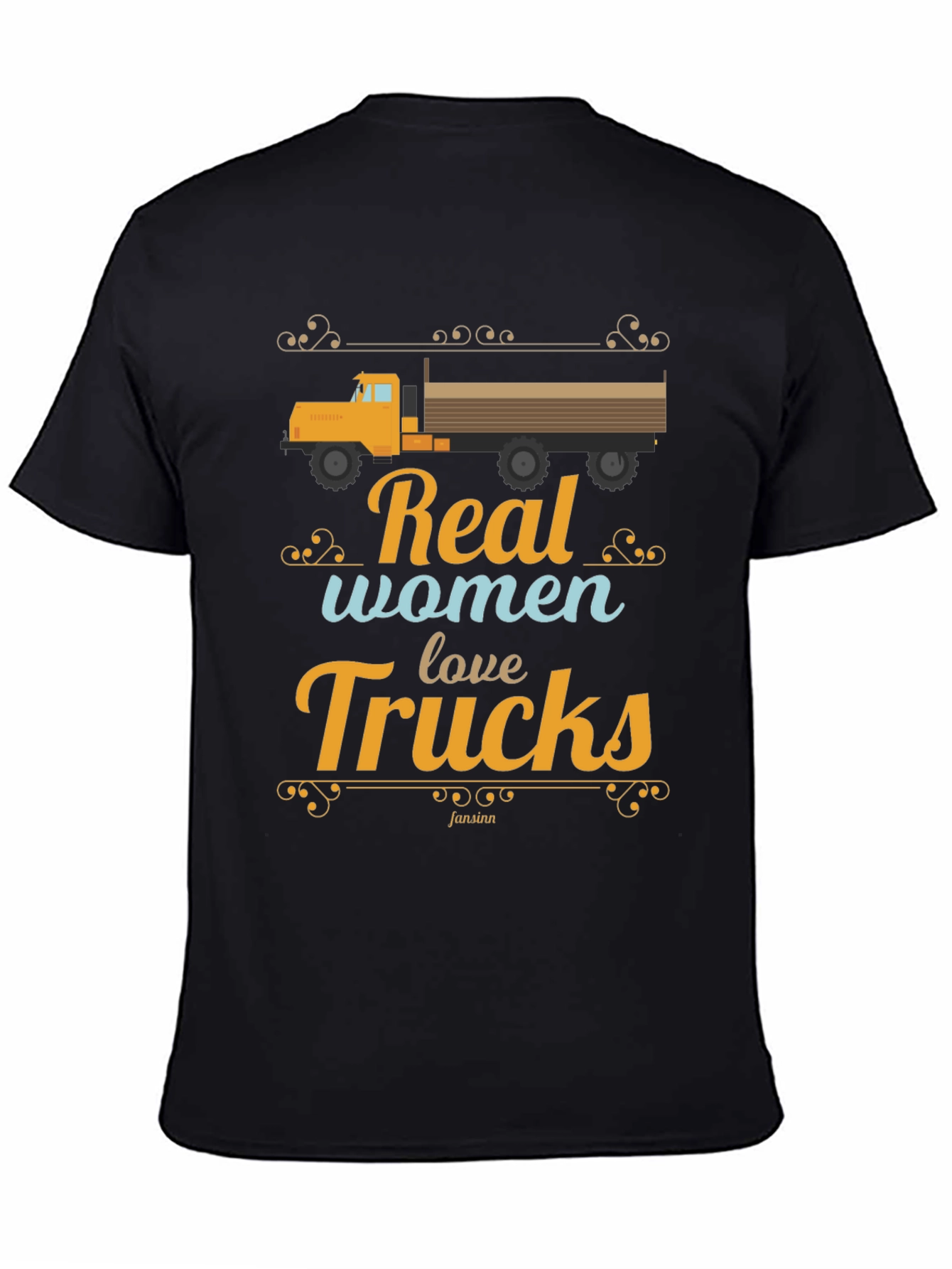 Real Women Love Trucks Graphic T-Shirt