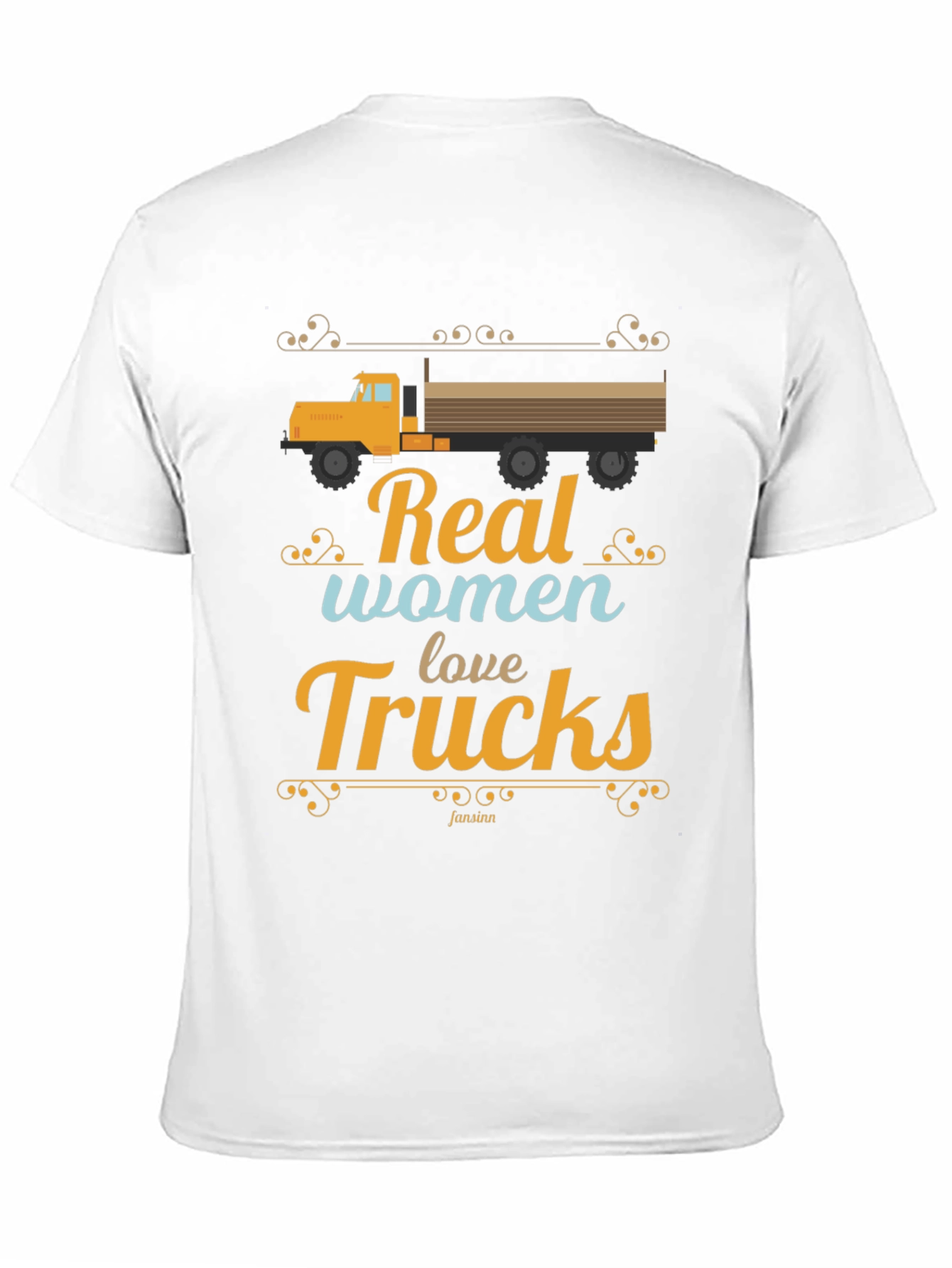 Real Women Love Trucks Graphic T-Shirt