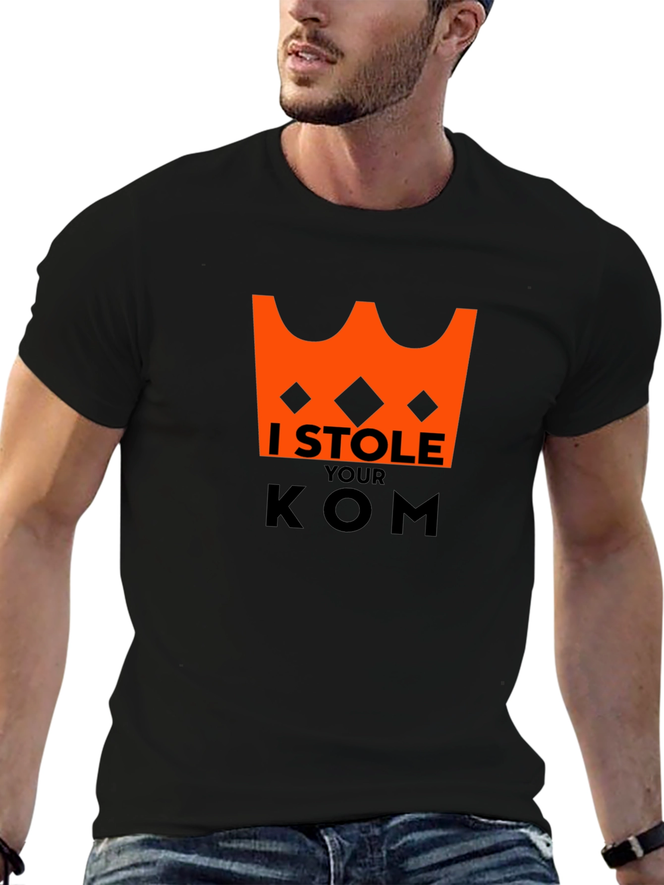 I Stole Your KOM T-Shirt - Cycling Humor
