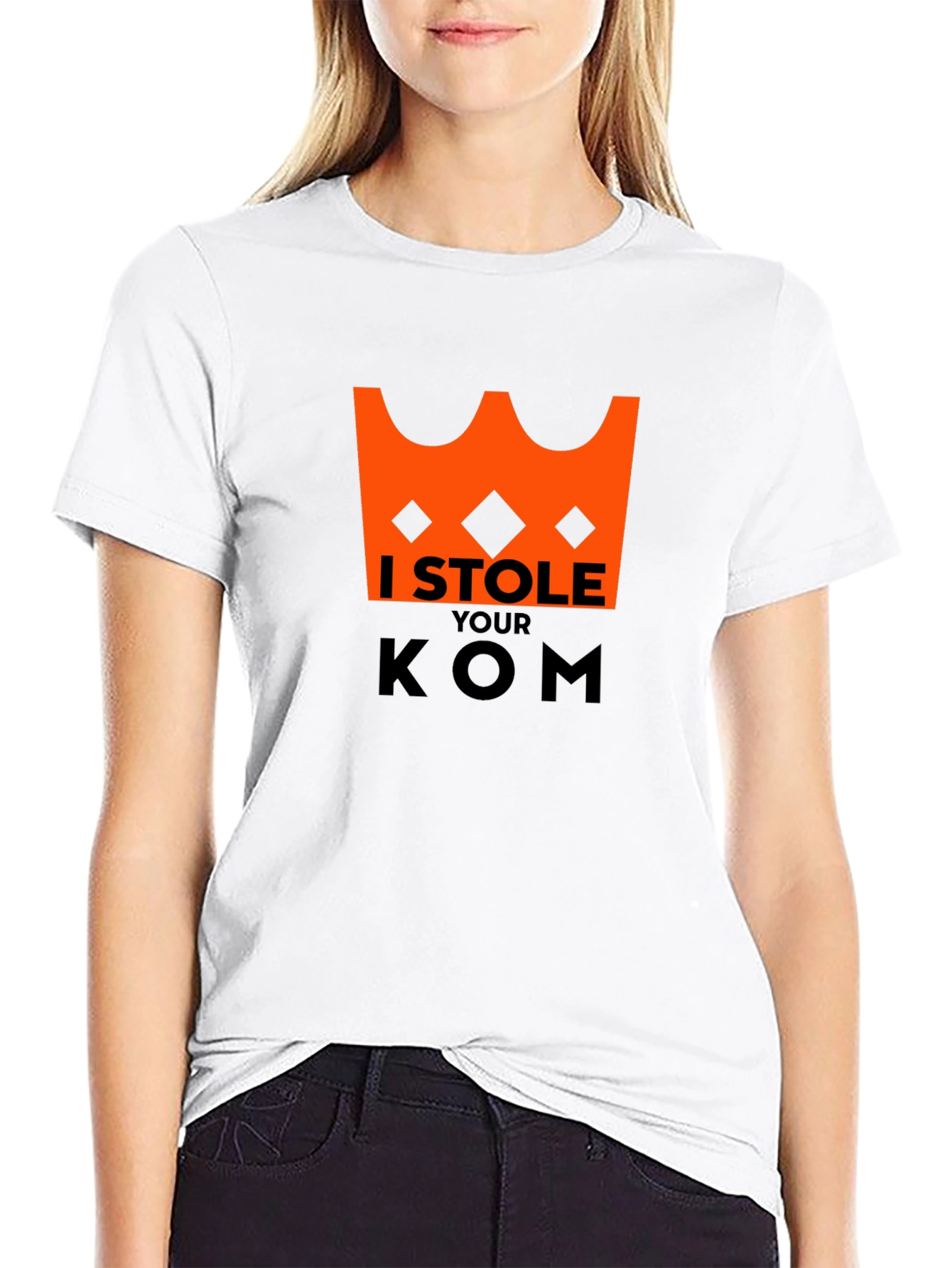 I Stole Your KOM T-Shirt - Cycling Humor