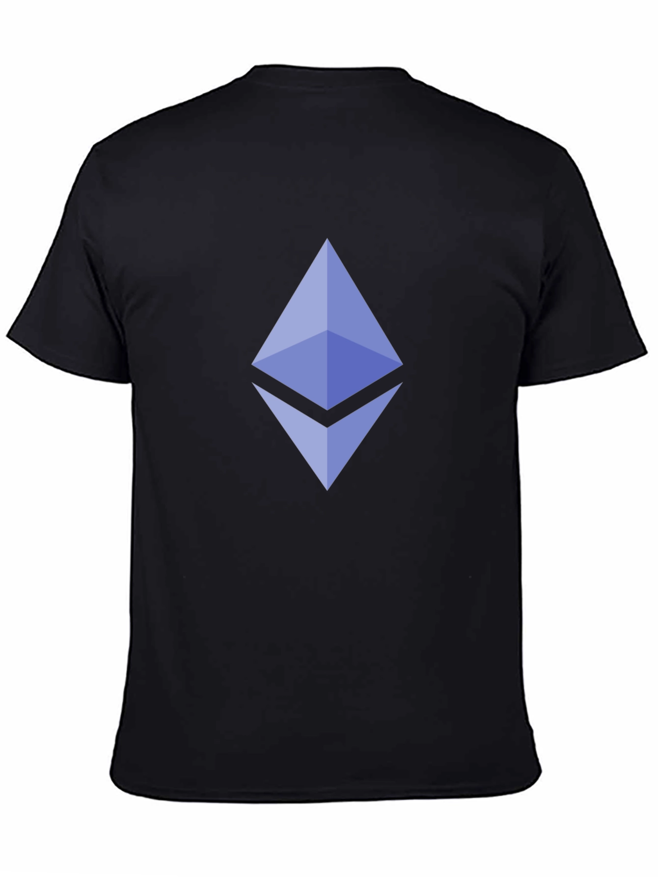 Ethereum Crypto Logo Black T-Shirt
