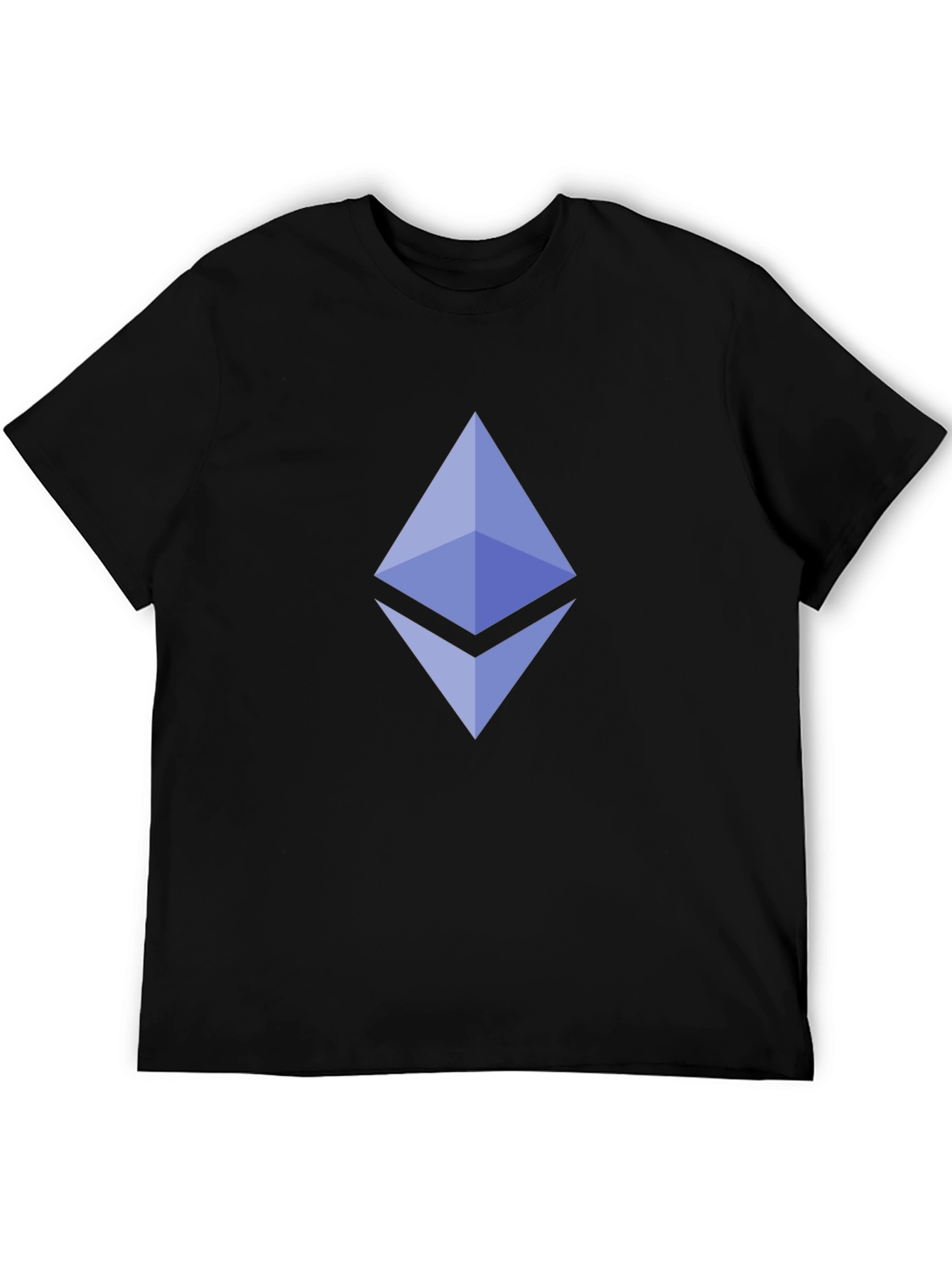 Ethereum Crypto Logo Black T-Shirt