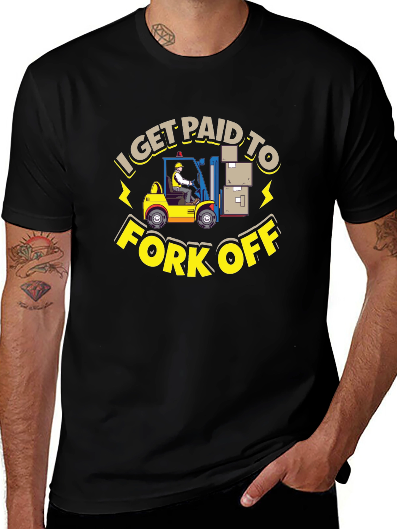 I Get Paid to Fork Off T-Shirt