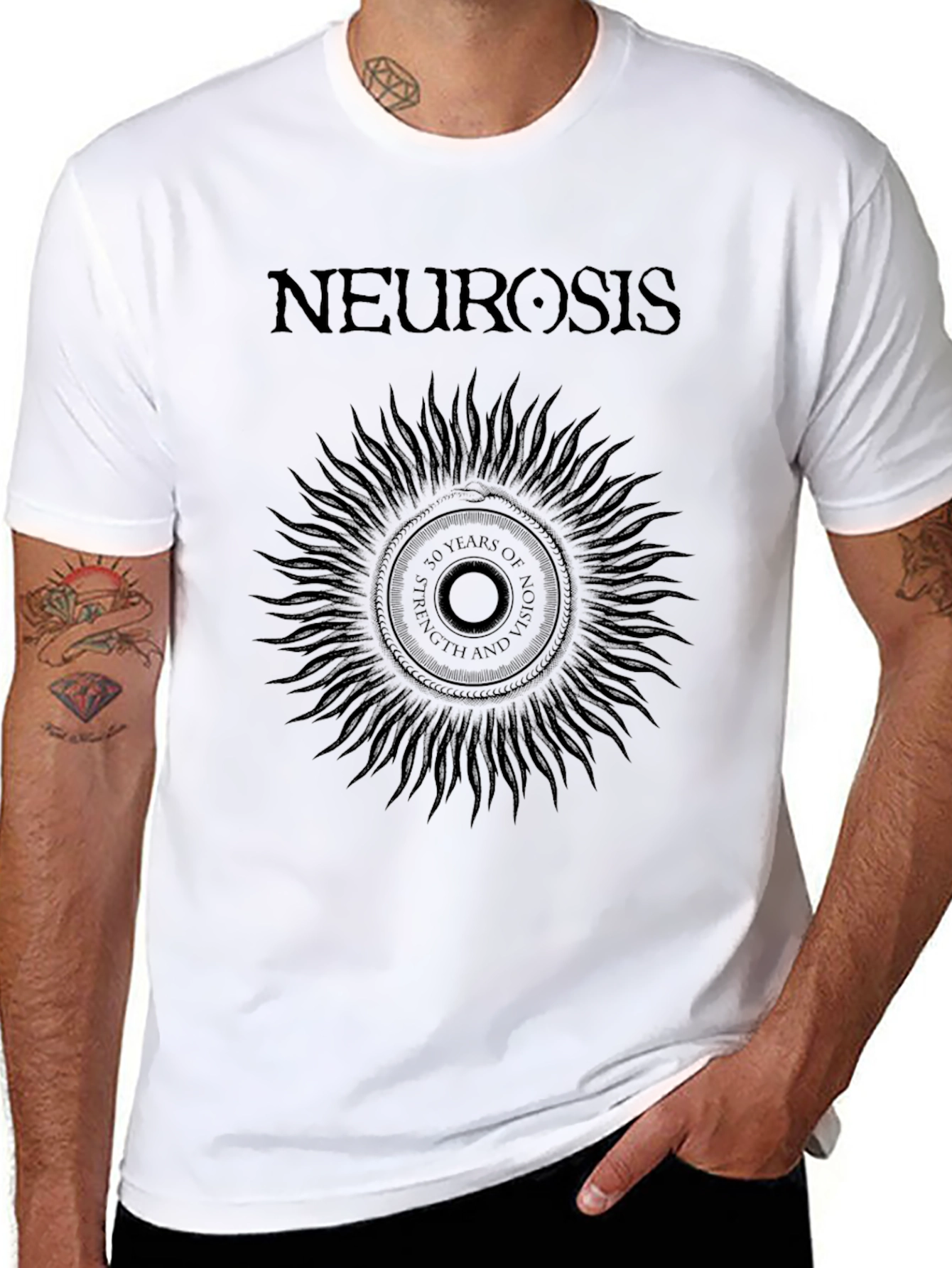 Neurosis Band T-Shirt - Black Graphic Tee