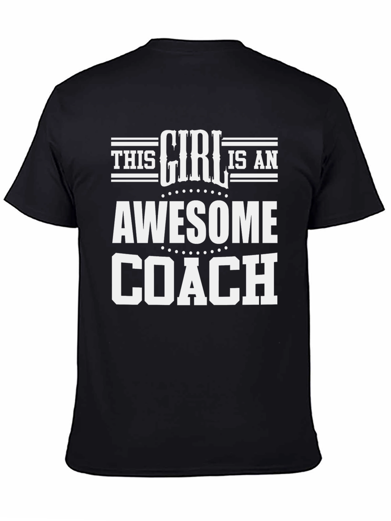 Awesome Coach Girls Tee