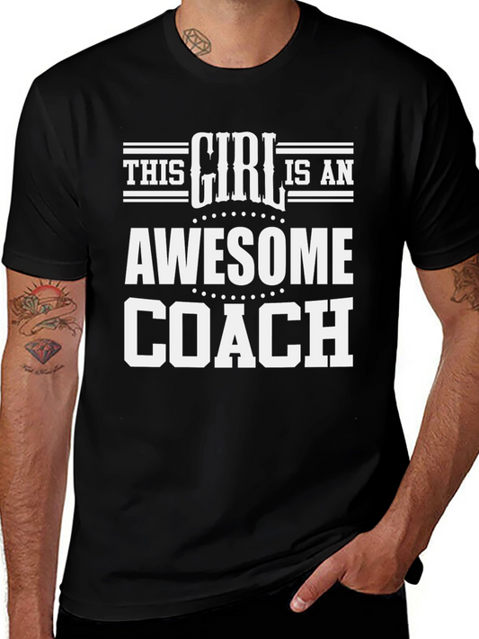 Awesome Coach Girls Tee