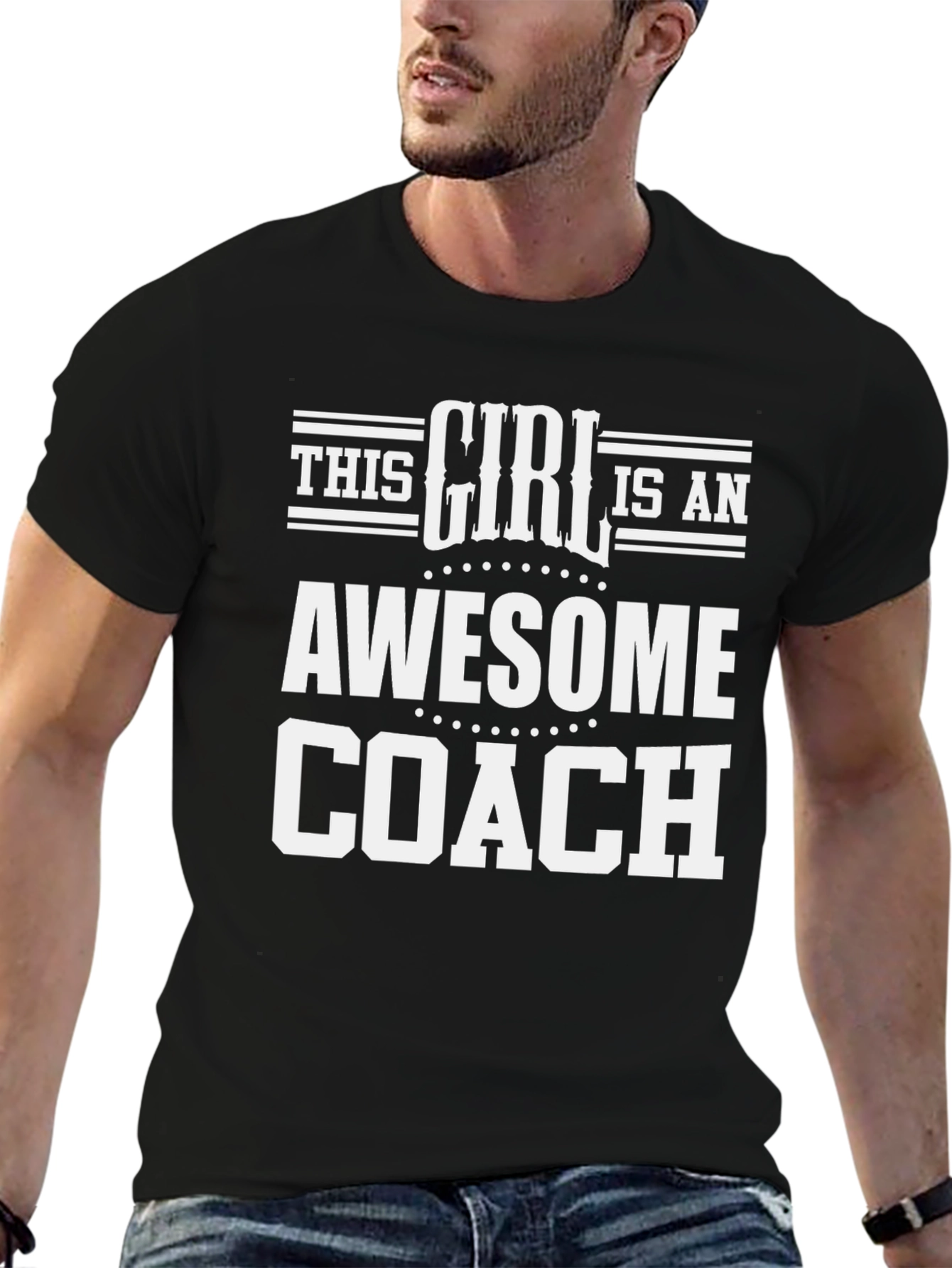 Awesome Coach Girls Tee