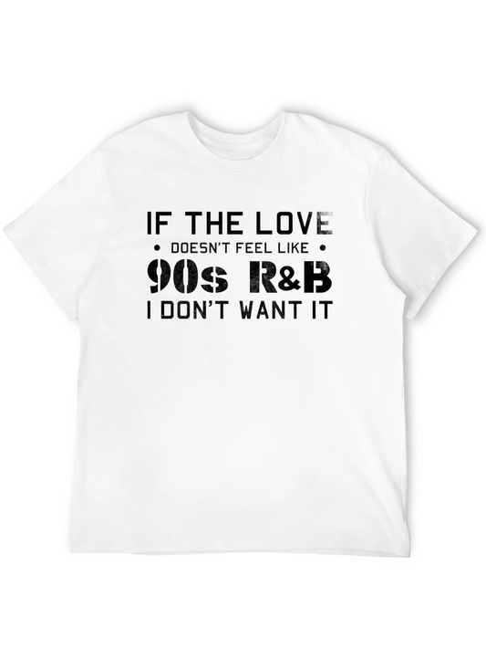 90s R&B T-Shirt - Black Love Inspired Tee