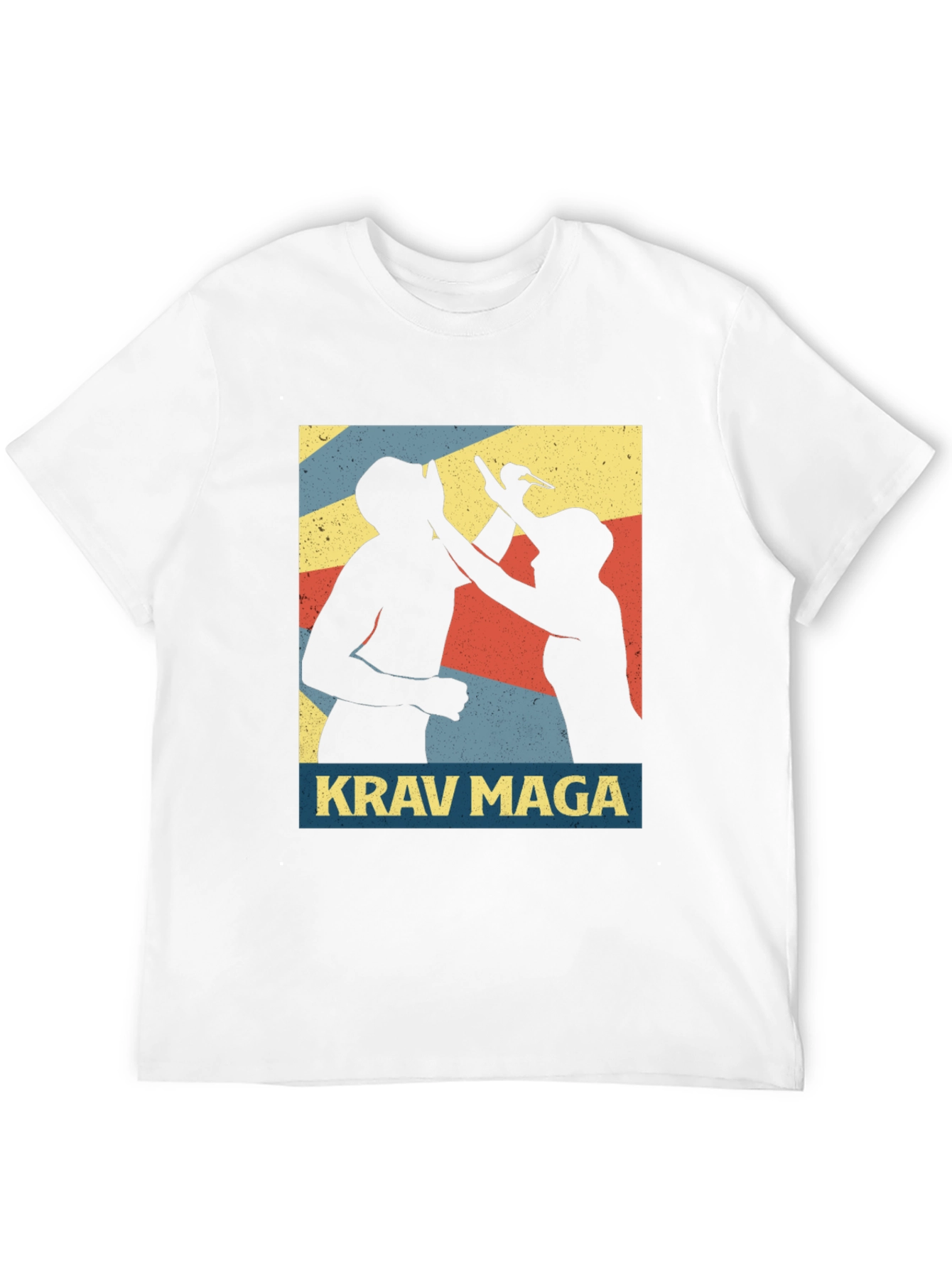 Krav Maga Retro Graphic Tee - Black