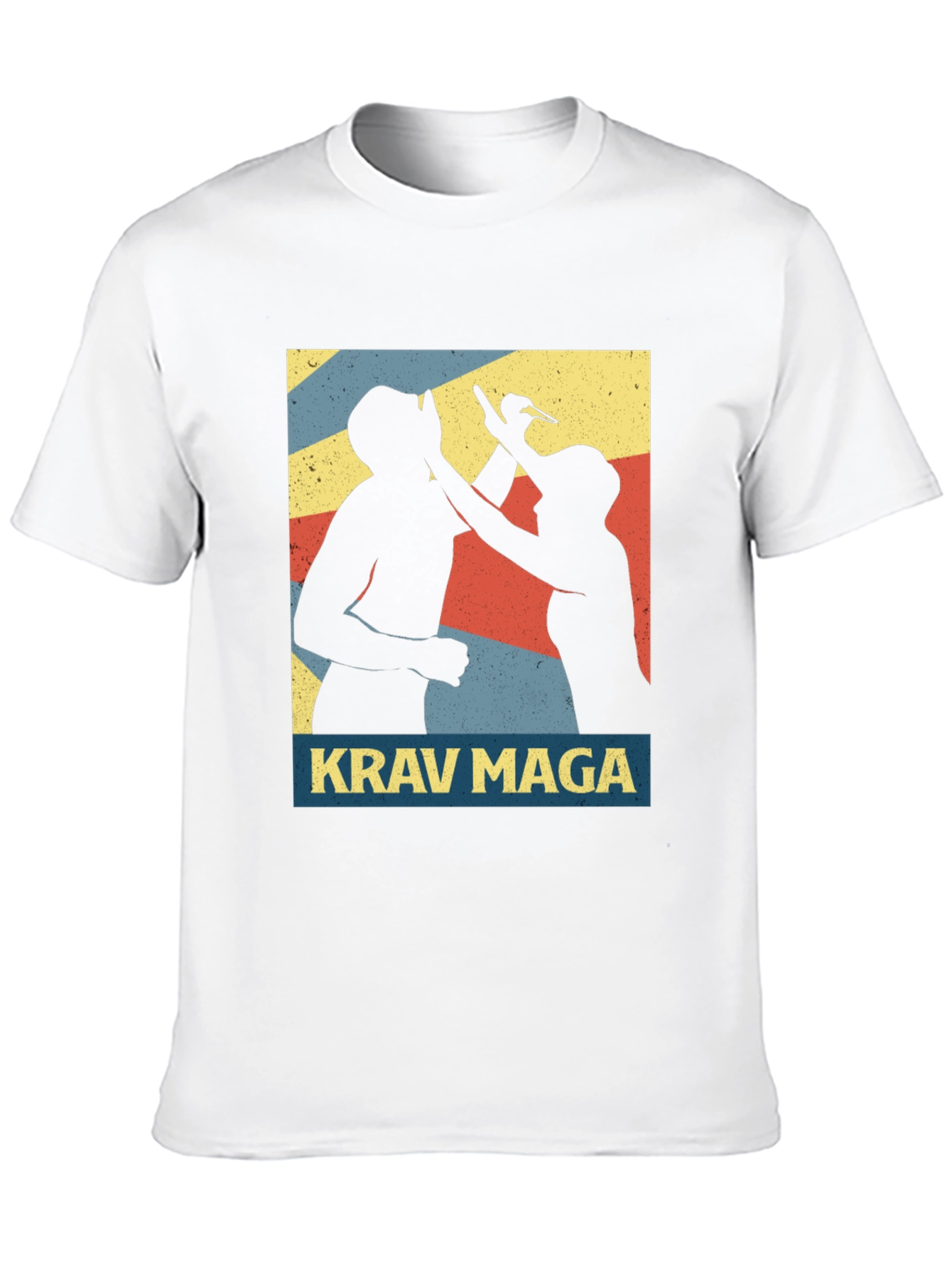 Krav Maga Retro Graphic Tee - Black
