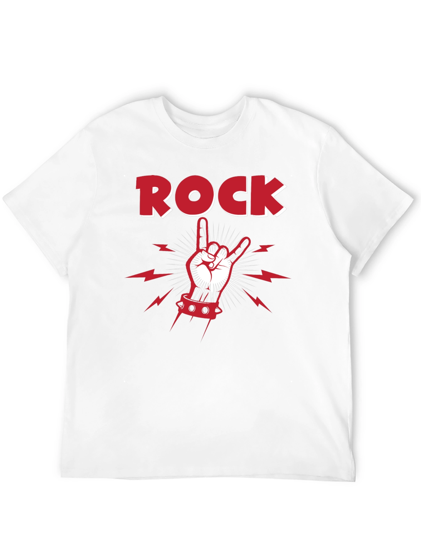 Rock On T-Shirt - Classic Black Tee