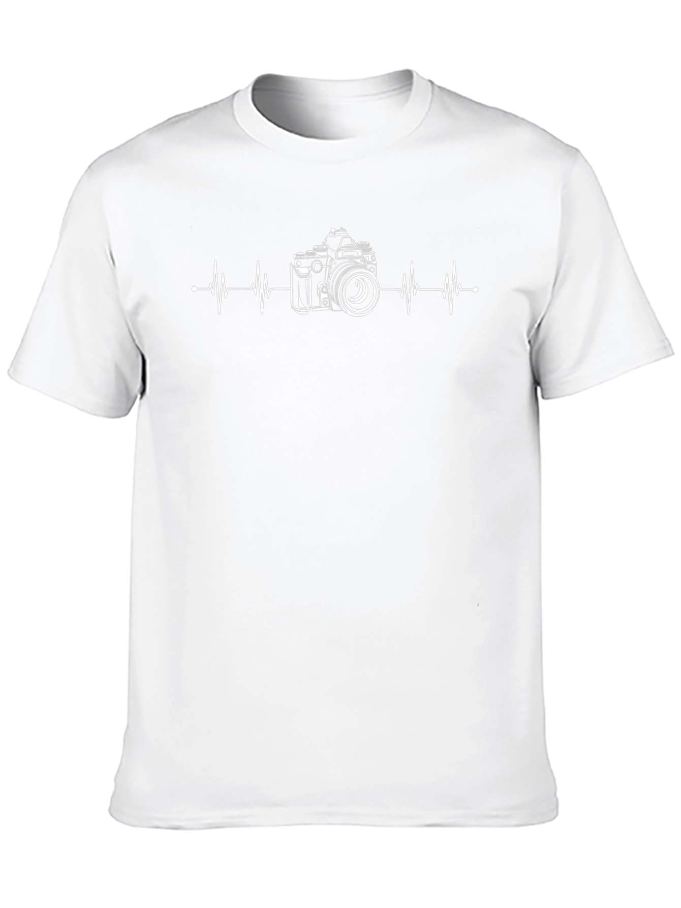 Photographer Heartbeat Graphic T-Shirt