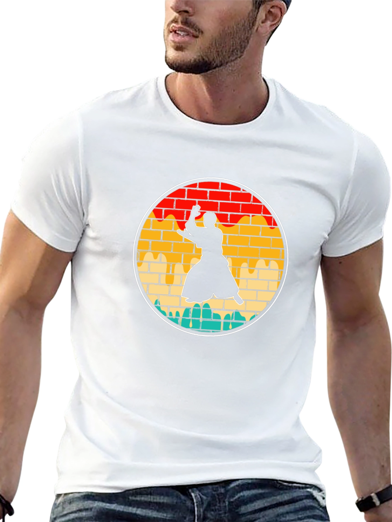 Aikido Silhouette Graphic Tee
