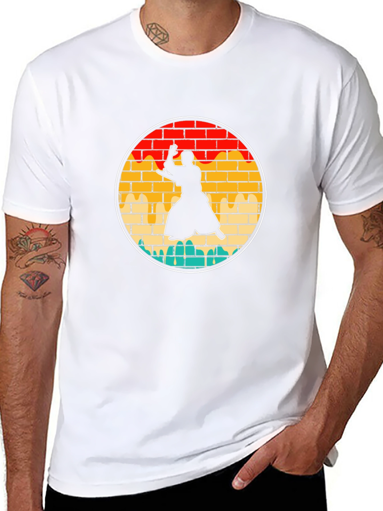 Aikido Silhouette Graphic Tee