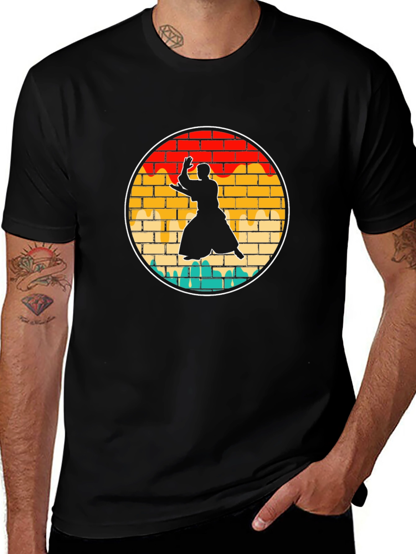 Aikido Silhouette Graphic Tee