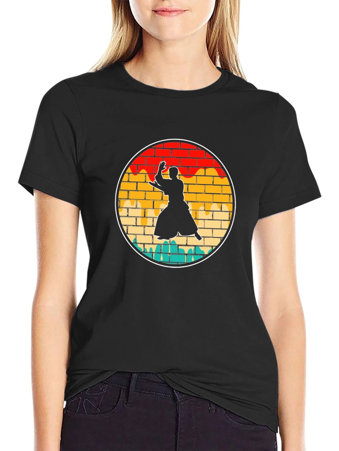 Aikido Silhouette Graphic Tee