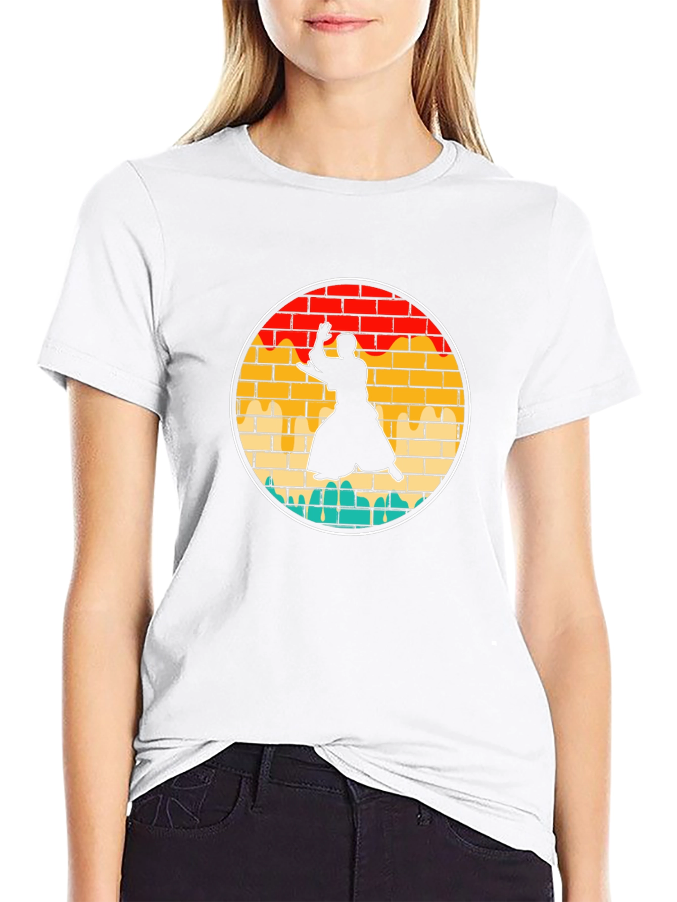 Aikido Silhouette Graphic Tee