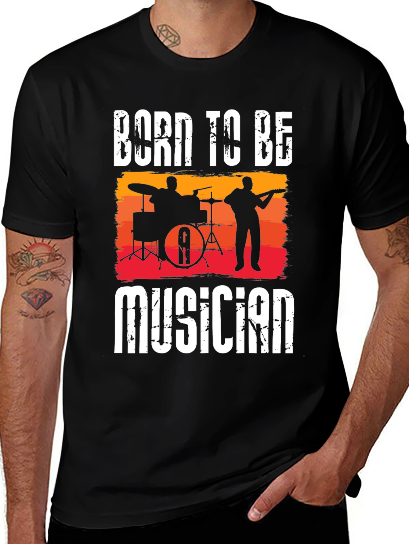 Born To Be Musician Graphic Tee