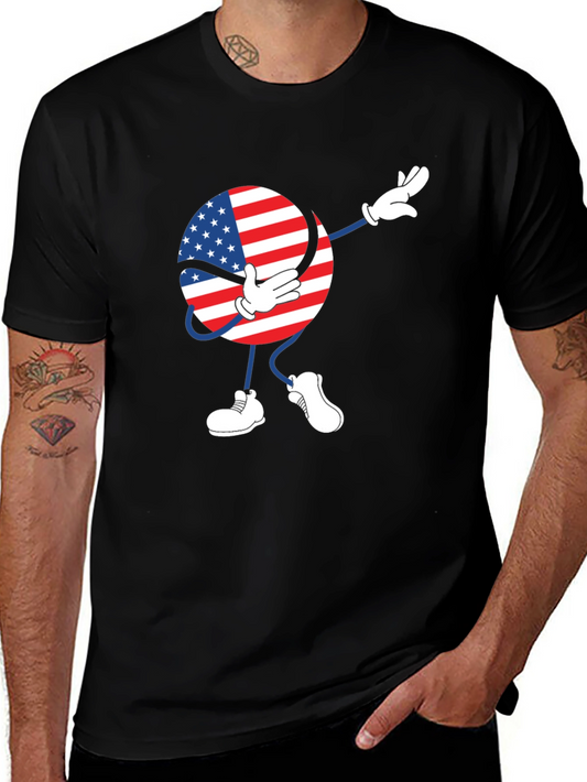 American Flag Dab T-Shirt