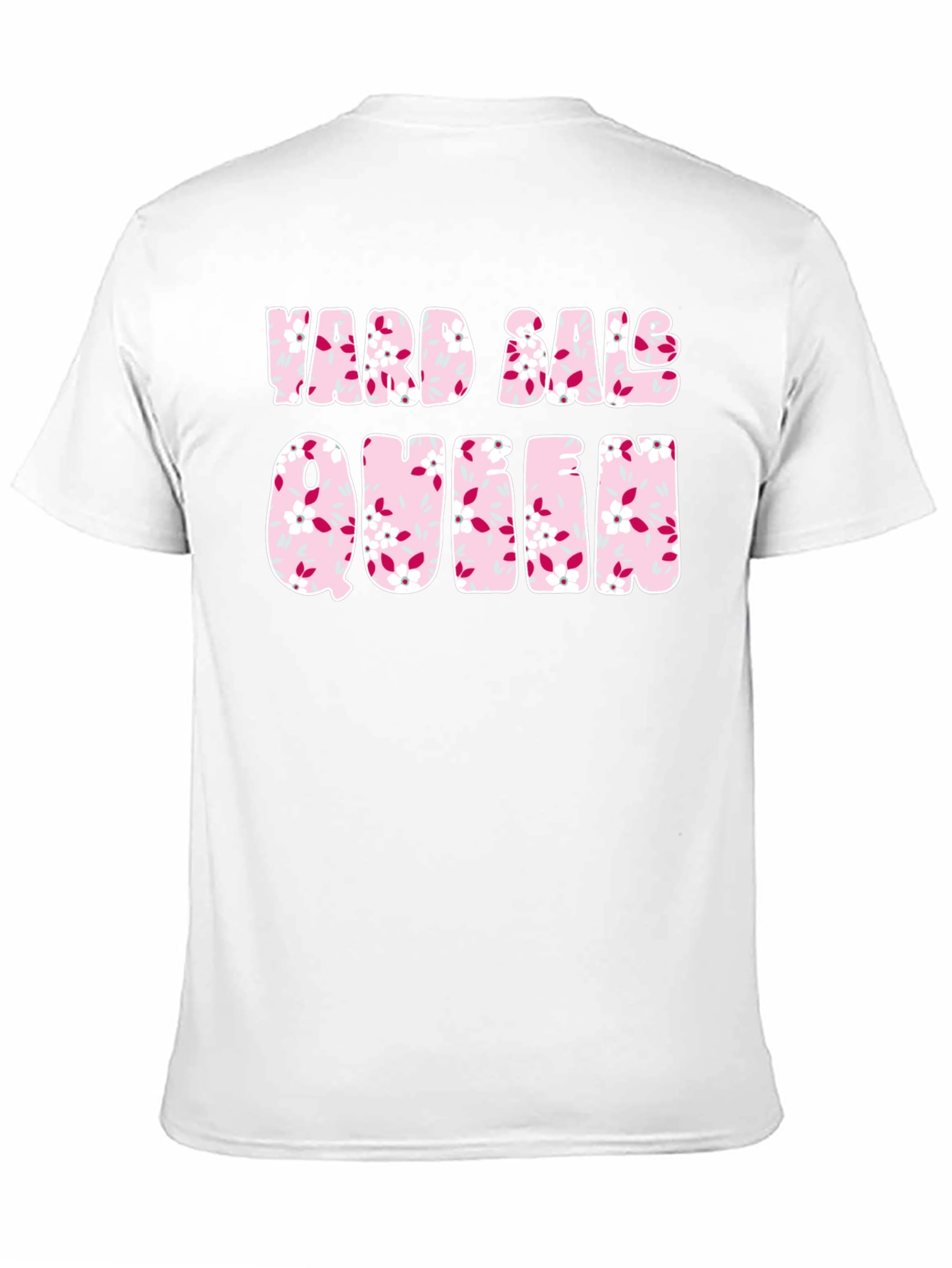 Yard Sale Queen Floral Graphic Tee