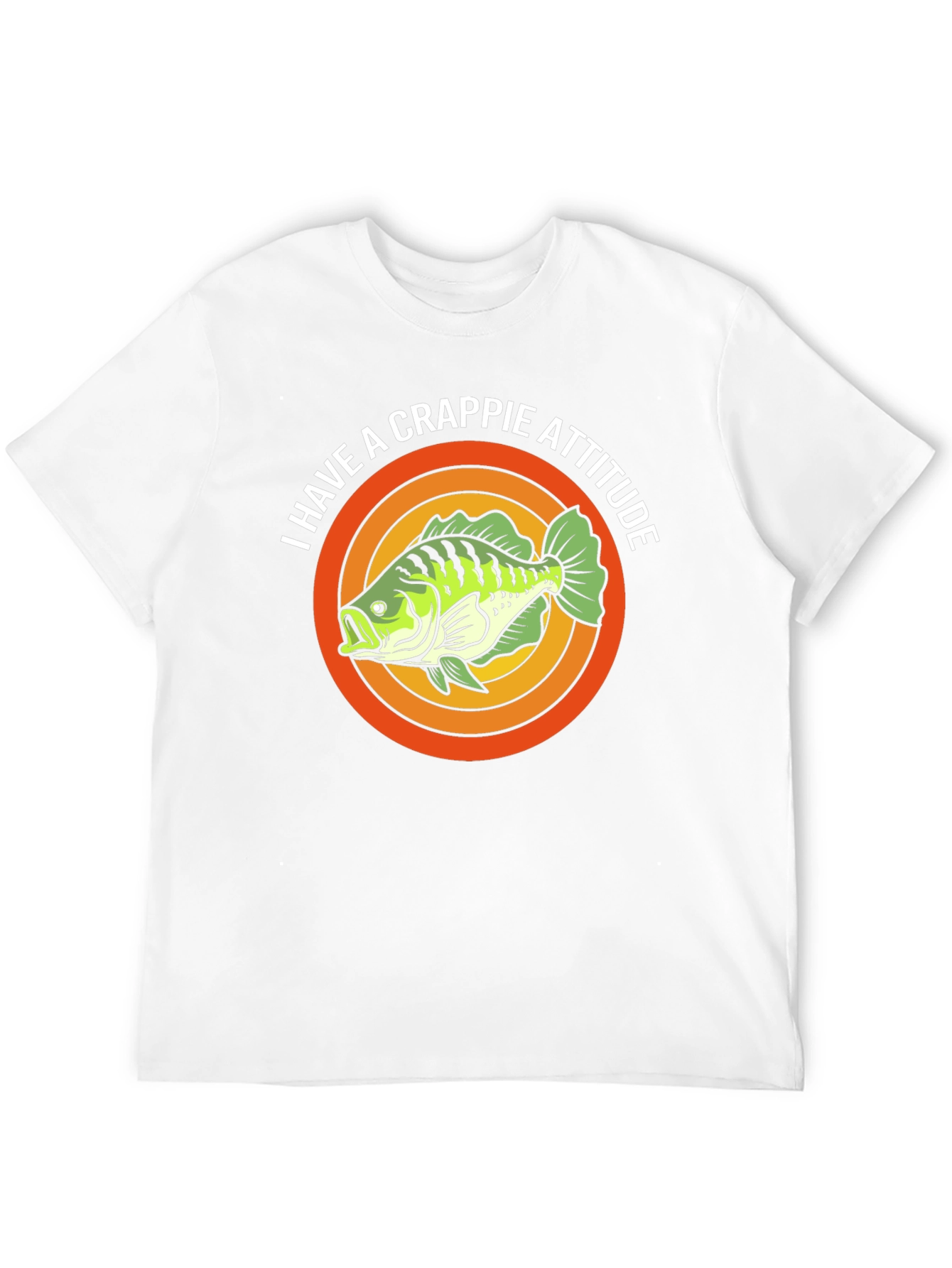 Crappie Attitude T-Shirt - Fishing Tee