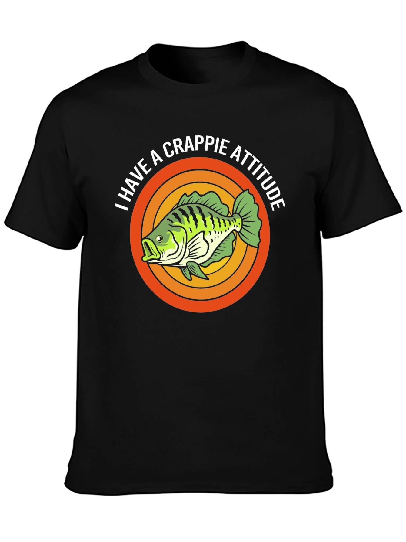 Crappie Attitude T-Shirt - Fishing Tee