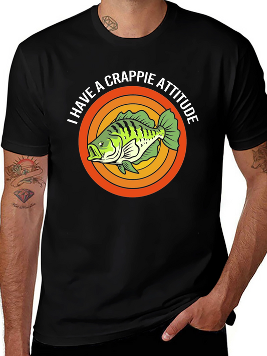 Crappie Attitude T-Shirt - Fishing Tee