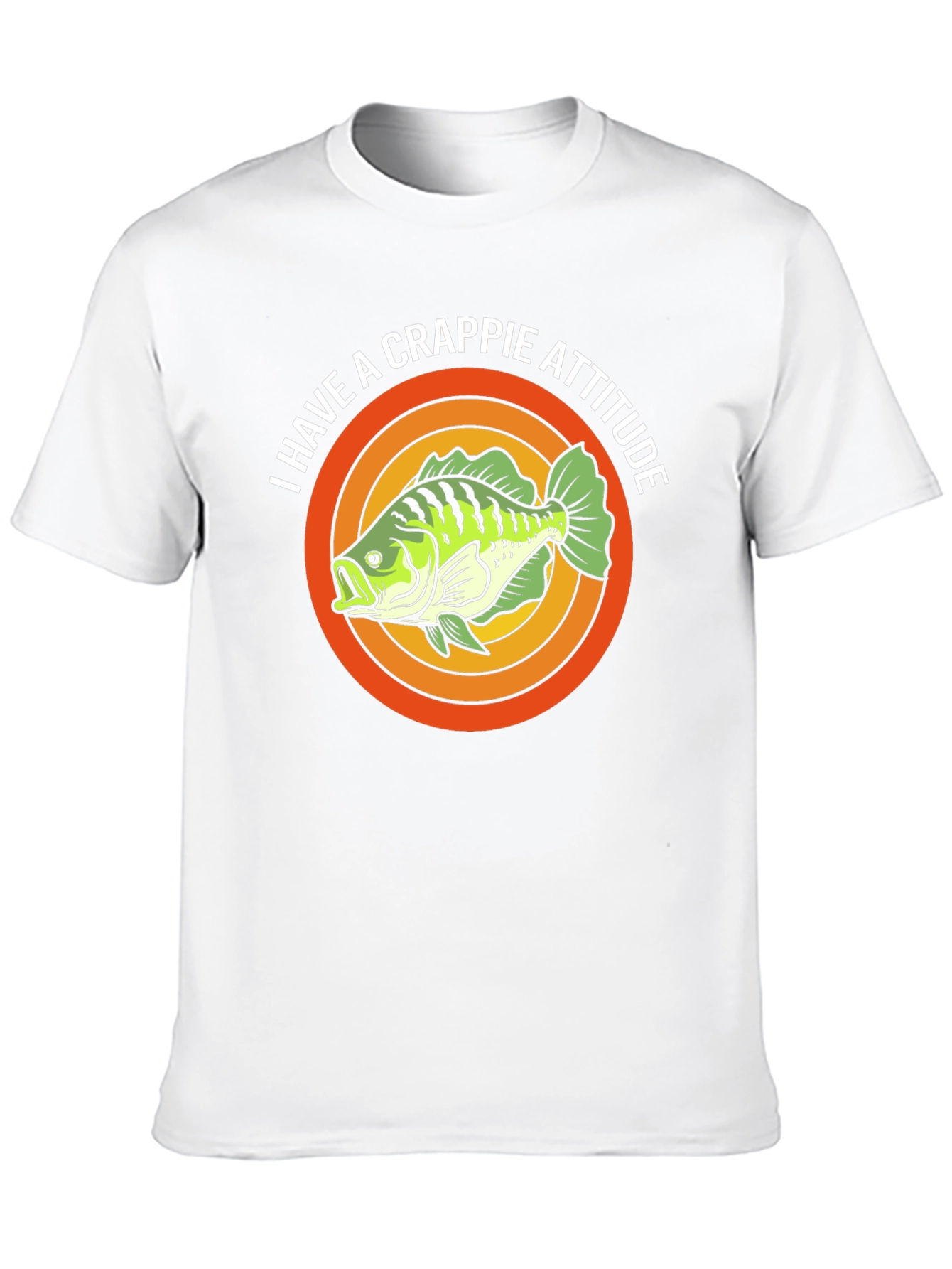 Crappie Attitude T-Shirt - Fishing Tee