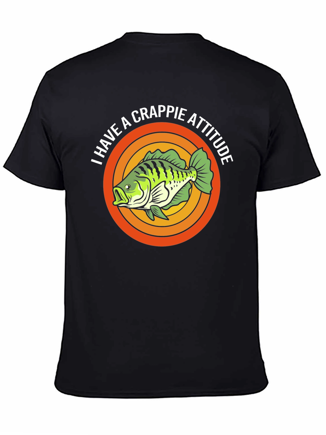 Crappie Attitude T-Shirt - Fishing Tee