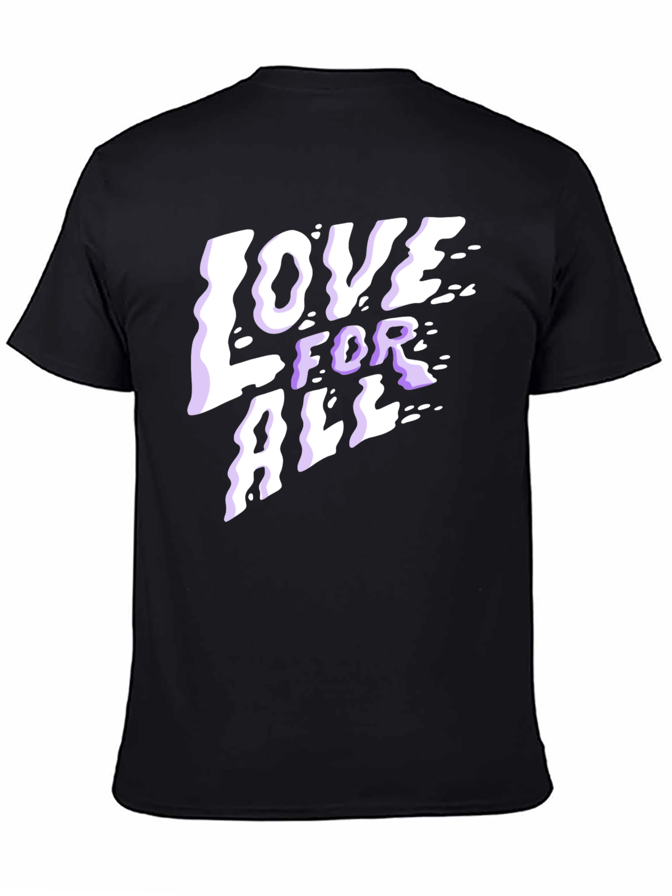 Love For All Graphic T-Shirt - Black