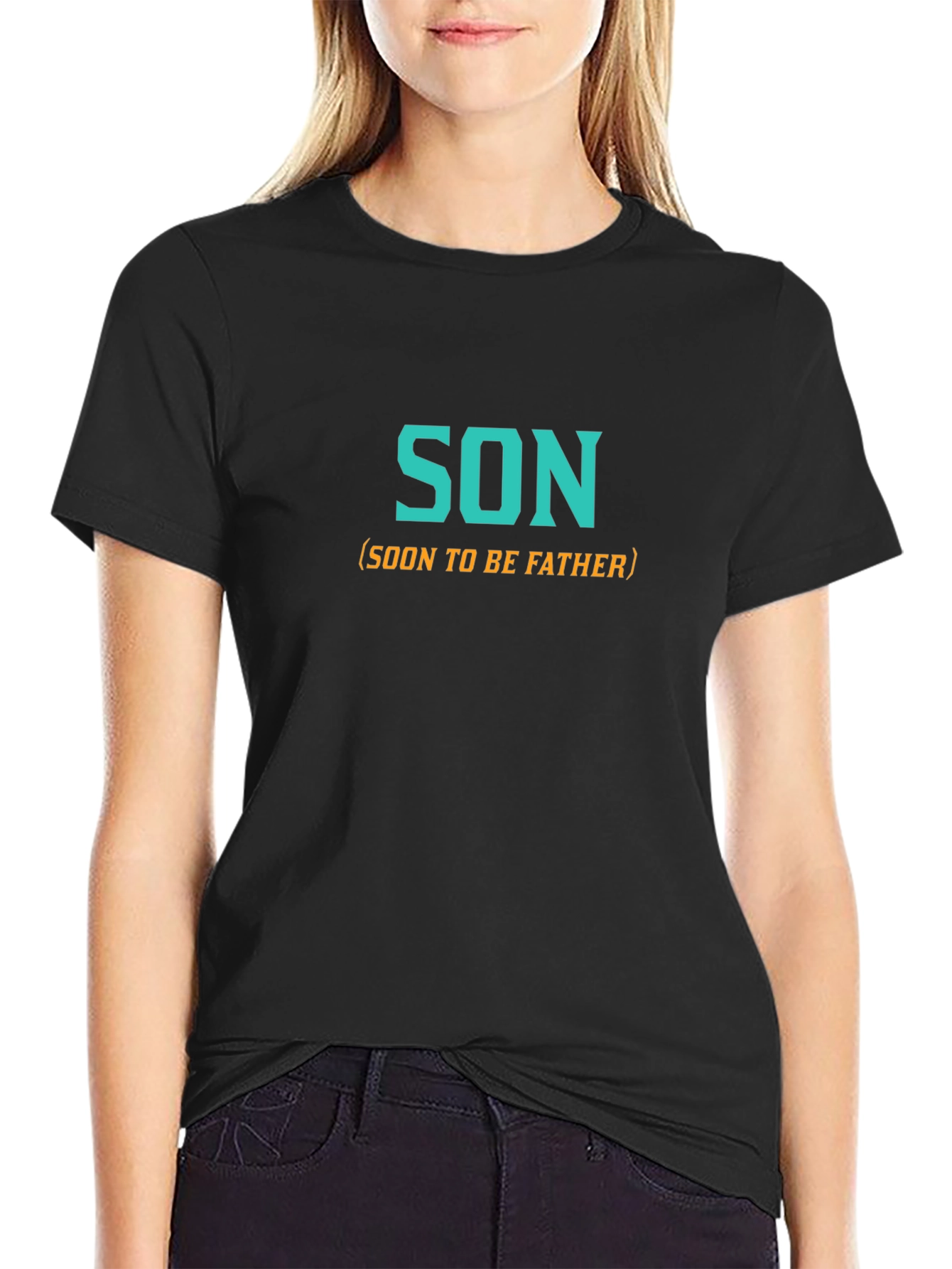Soon to Be Father T-Shirt - Black