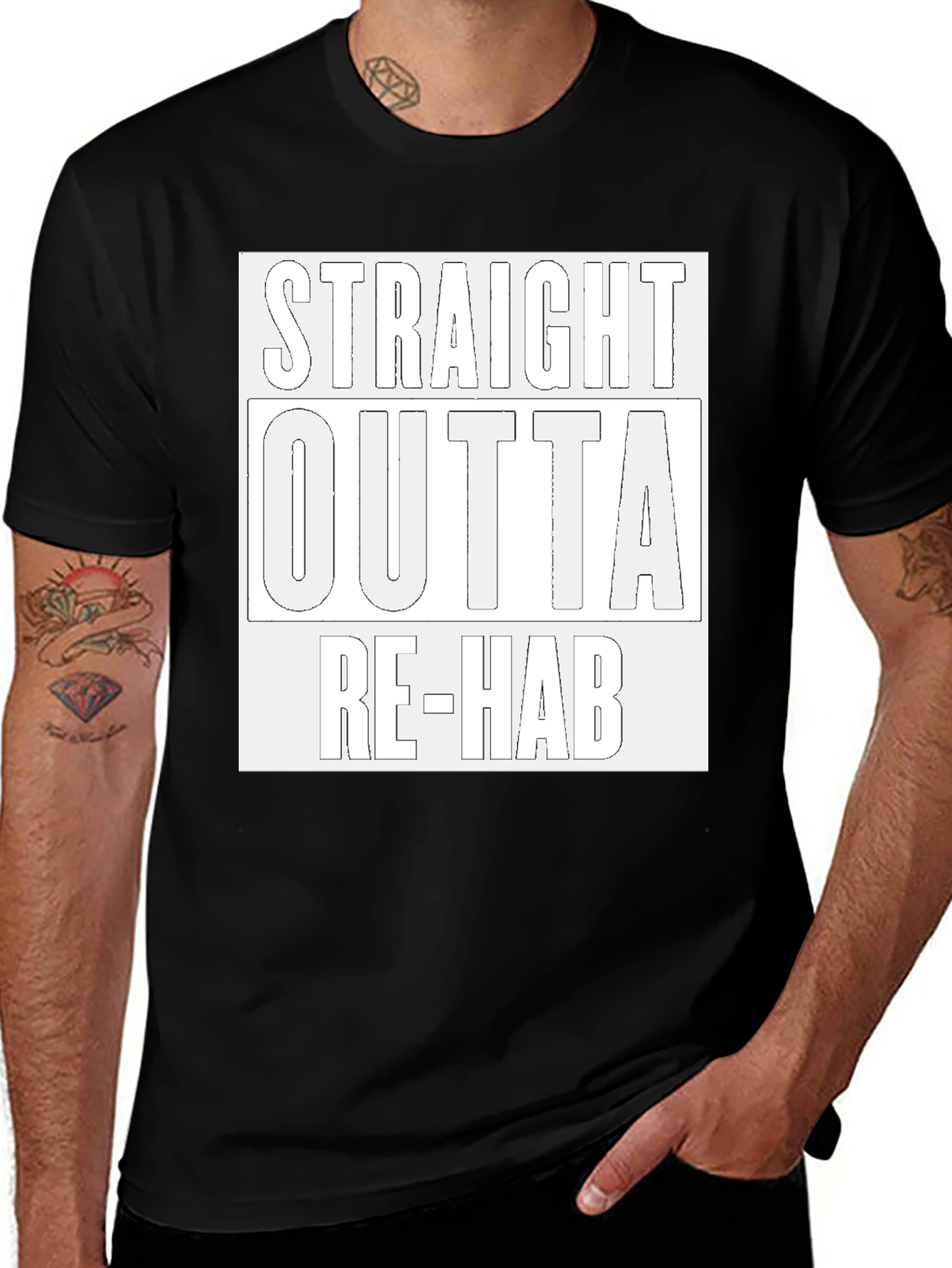 Straight Outta Rehab Graphic Tee