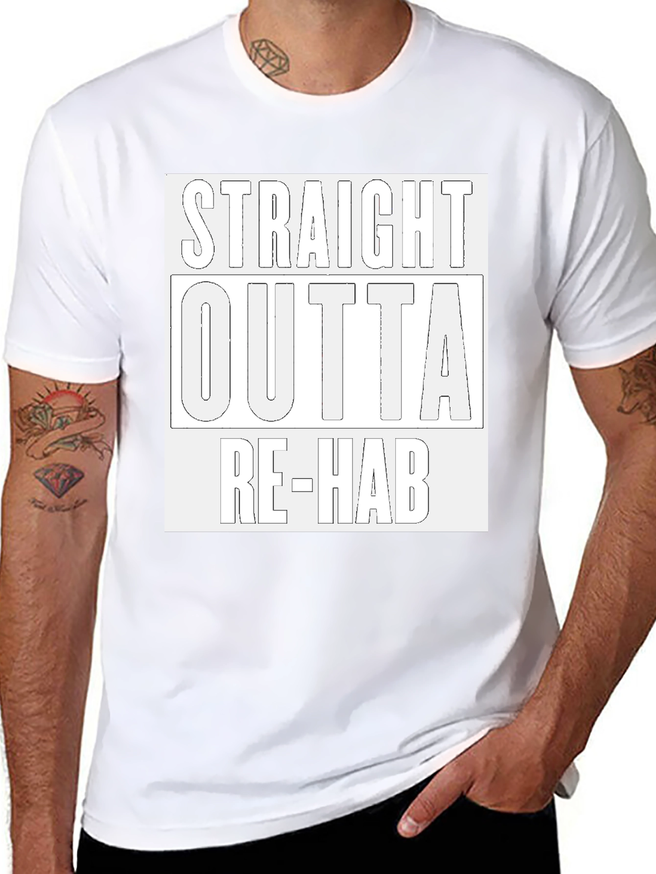 Straight Outta Rehab Graphic Tee
