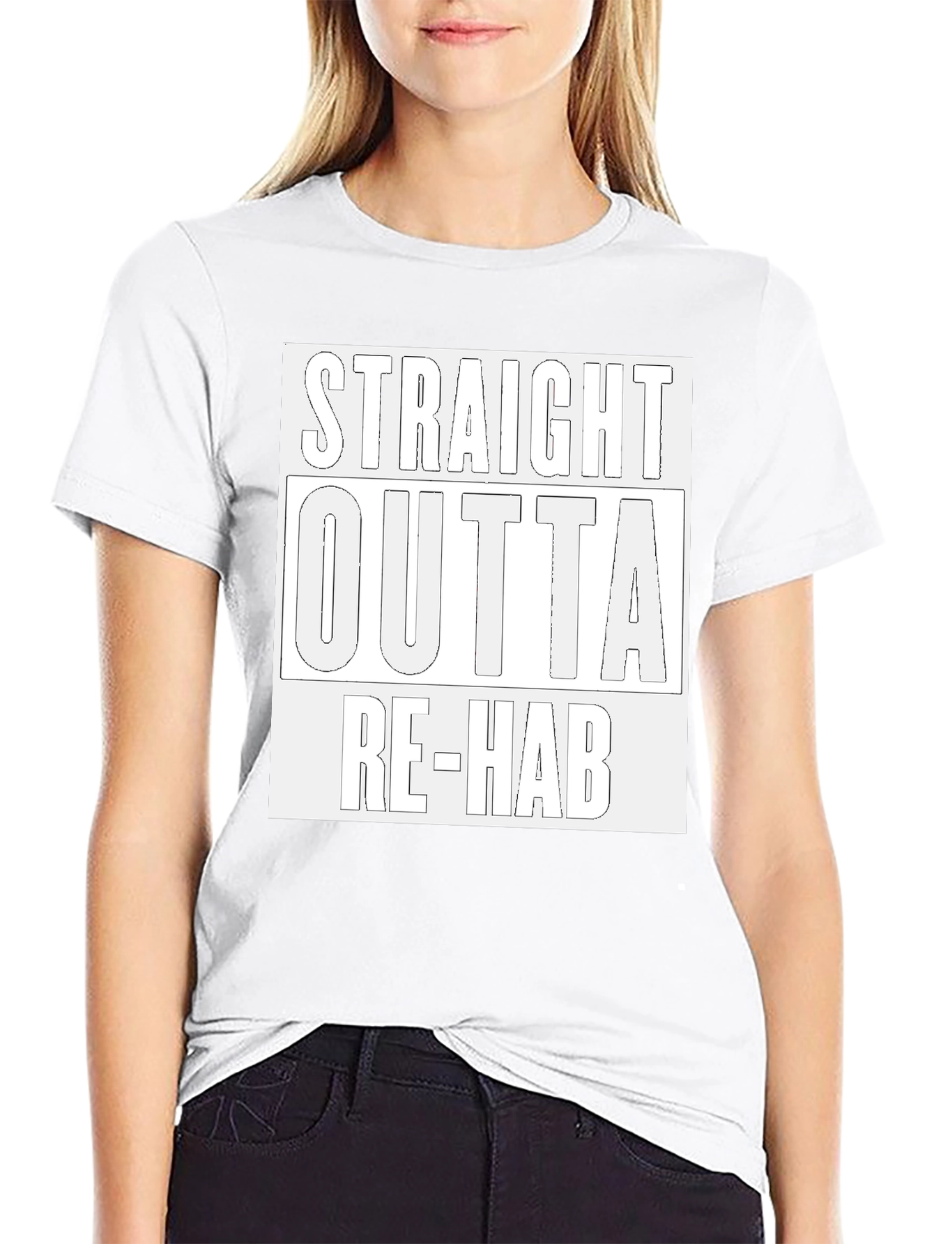 Straight Outta Rehab Graphic Tee