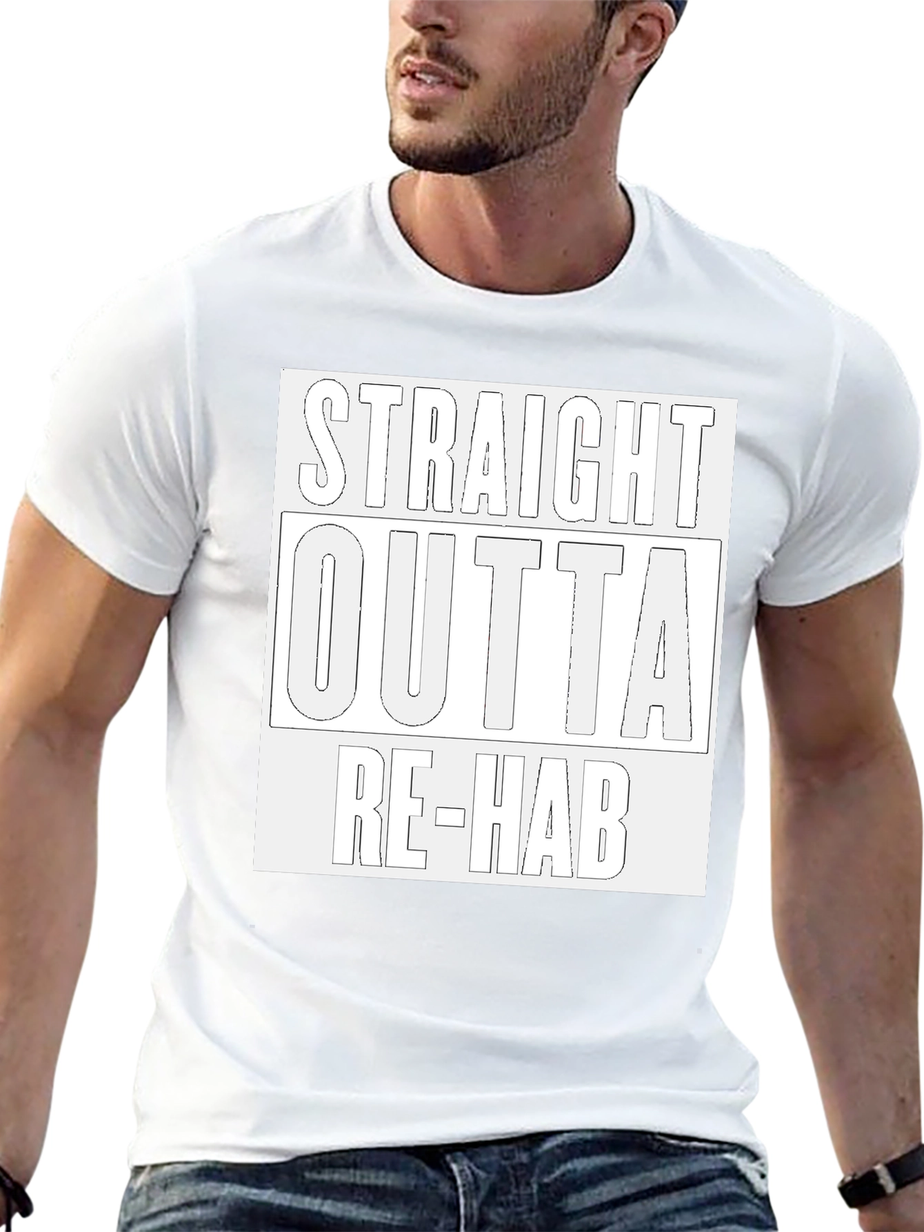 Straight Outta Rehab Graphic Tee