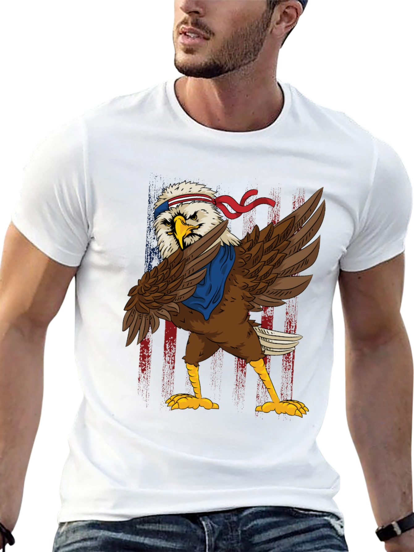 American Eagle T-Shirt Patriot USA