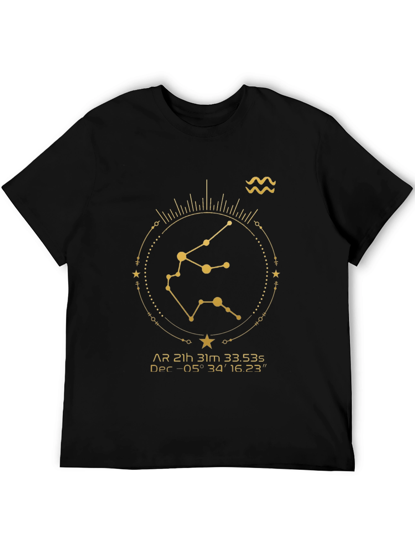 Aquarius Zodiac Constellation T-Shirt