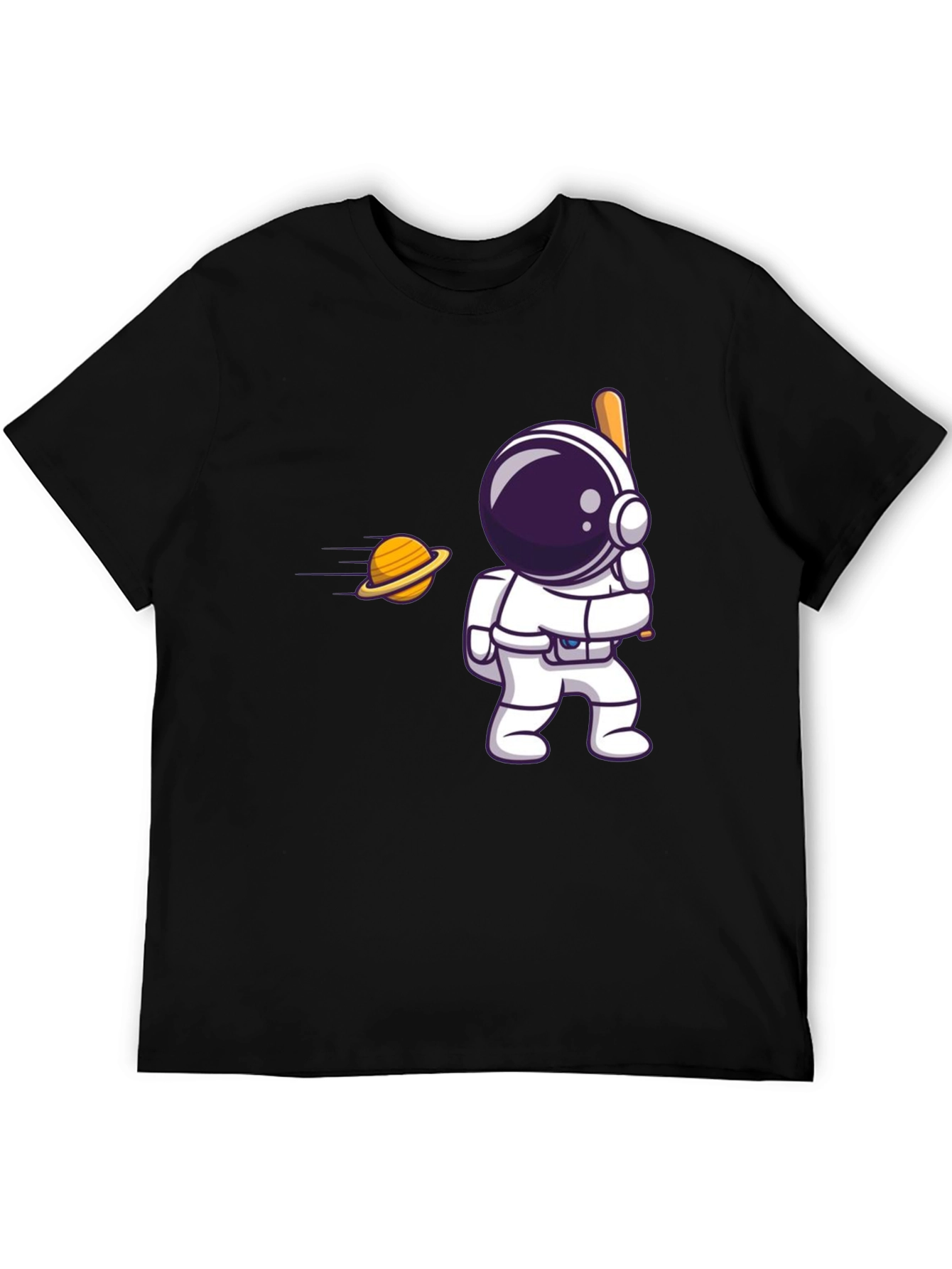 Astronaut Hitting Saturn T-Shirt