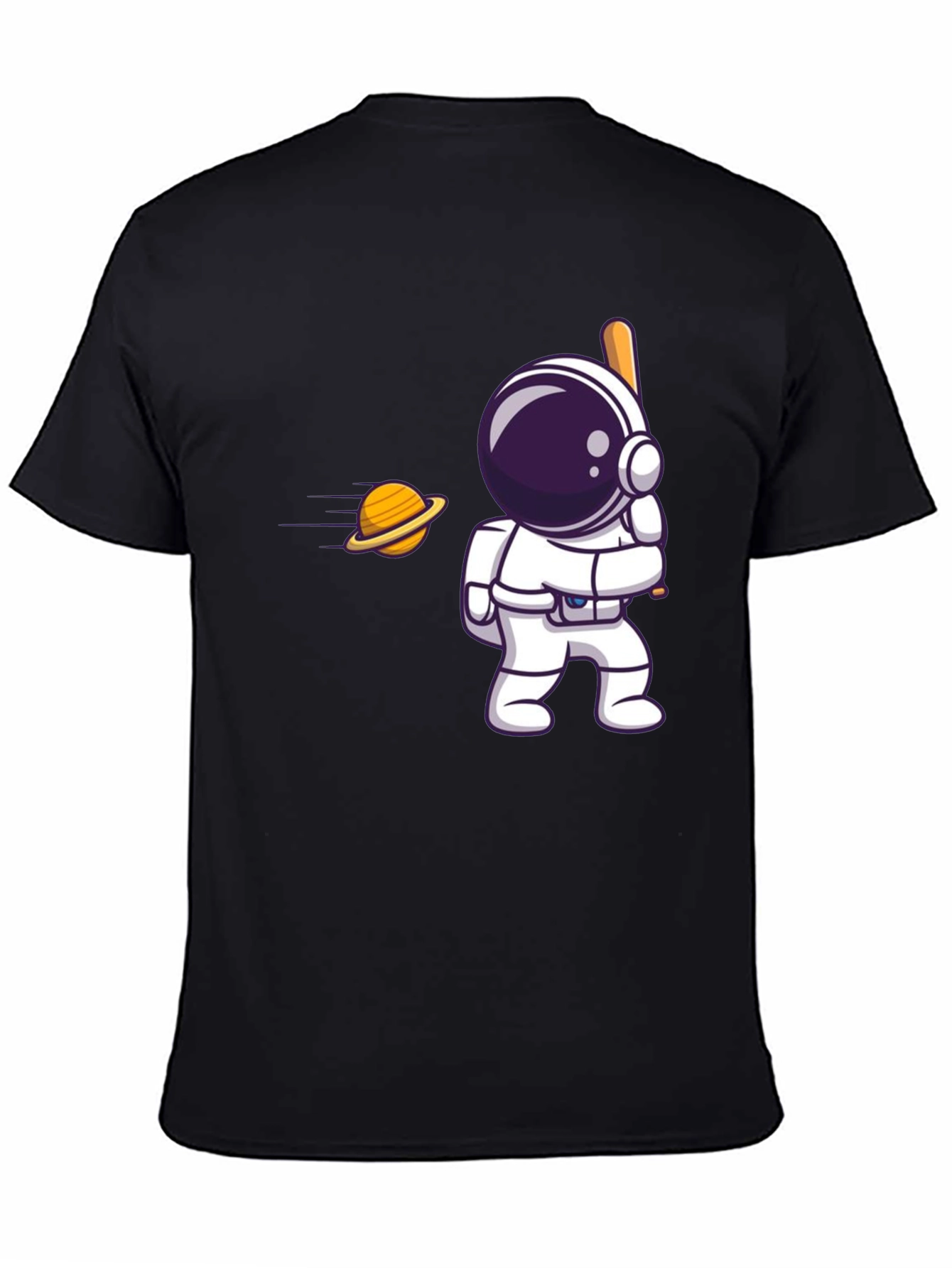Astronaut Hitting Saturn T-Shirt