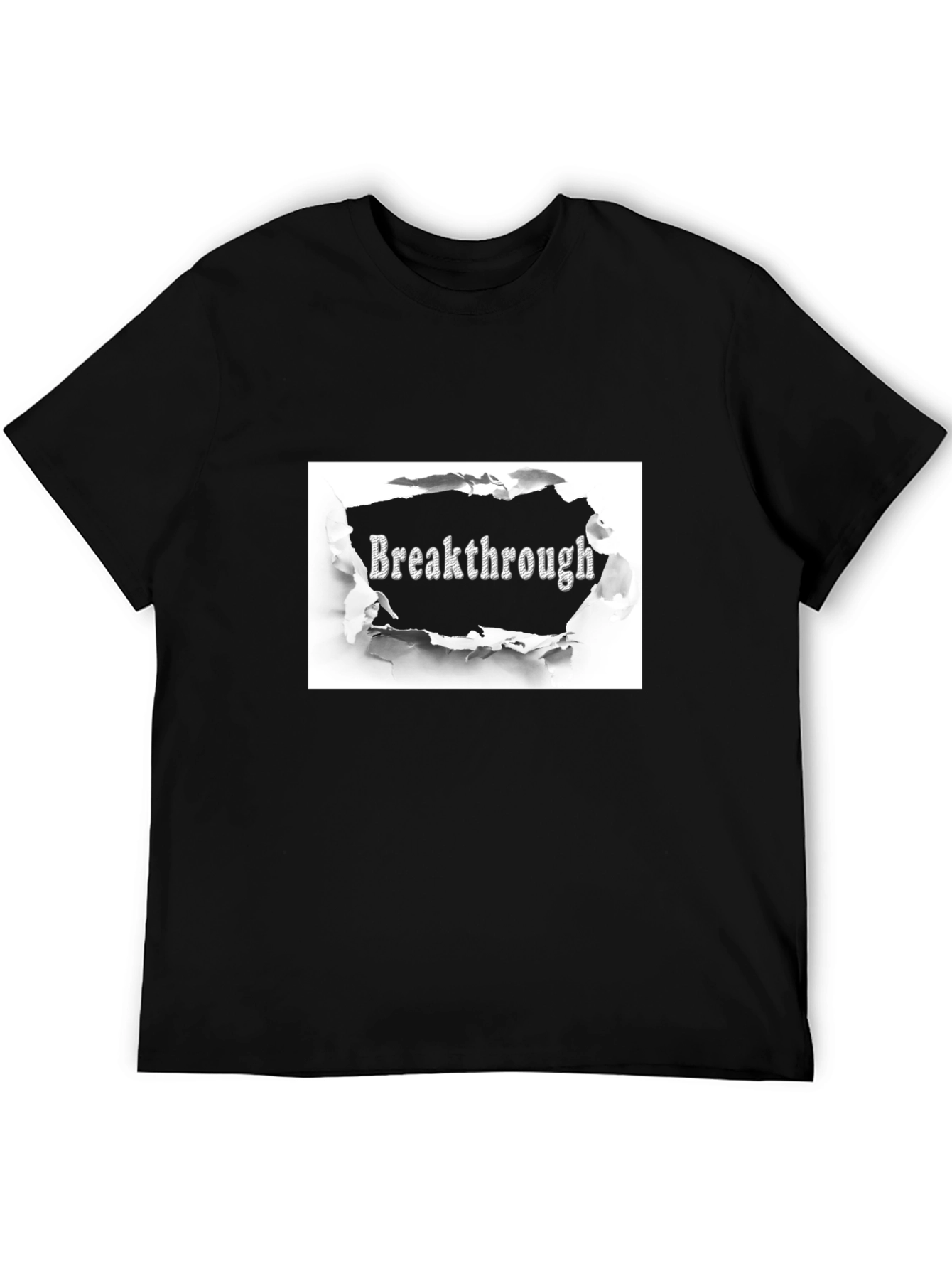 Breakthrough Black Graphic Tee