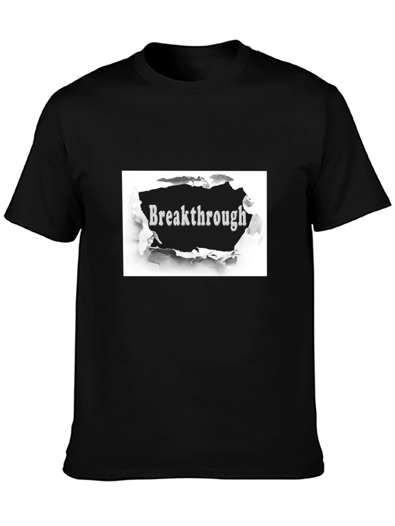 Breakthrough Black Graphic Tee
