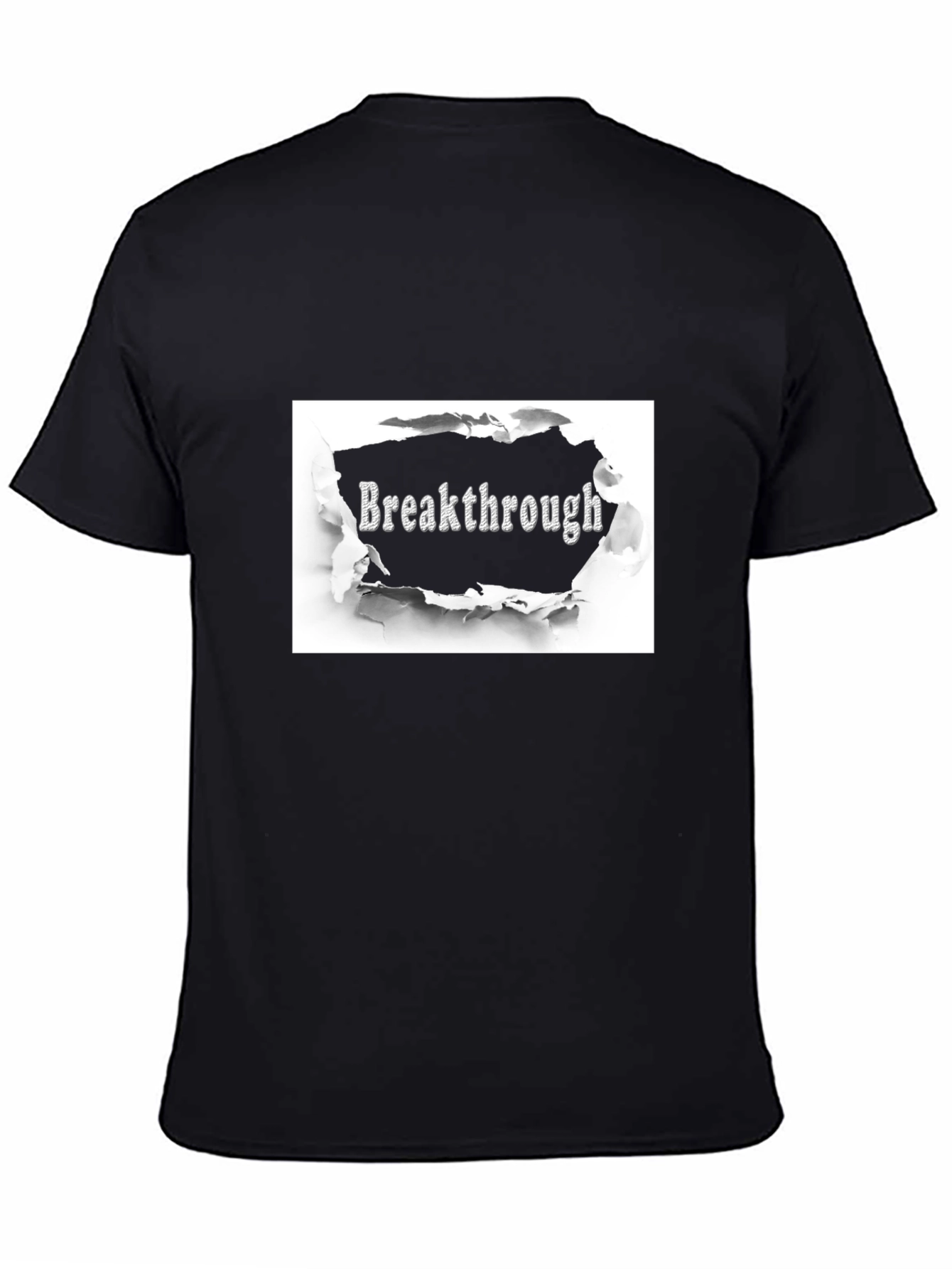 Breakthrough Black Graphic Tee