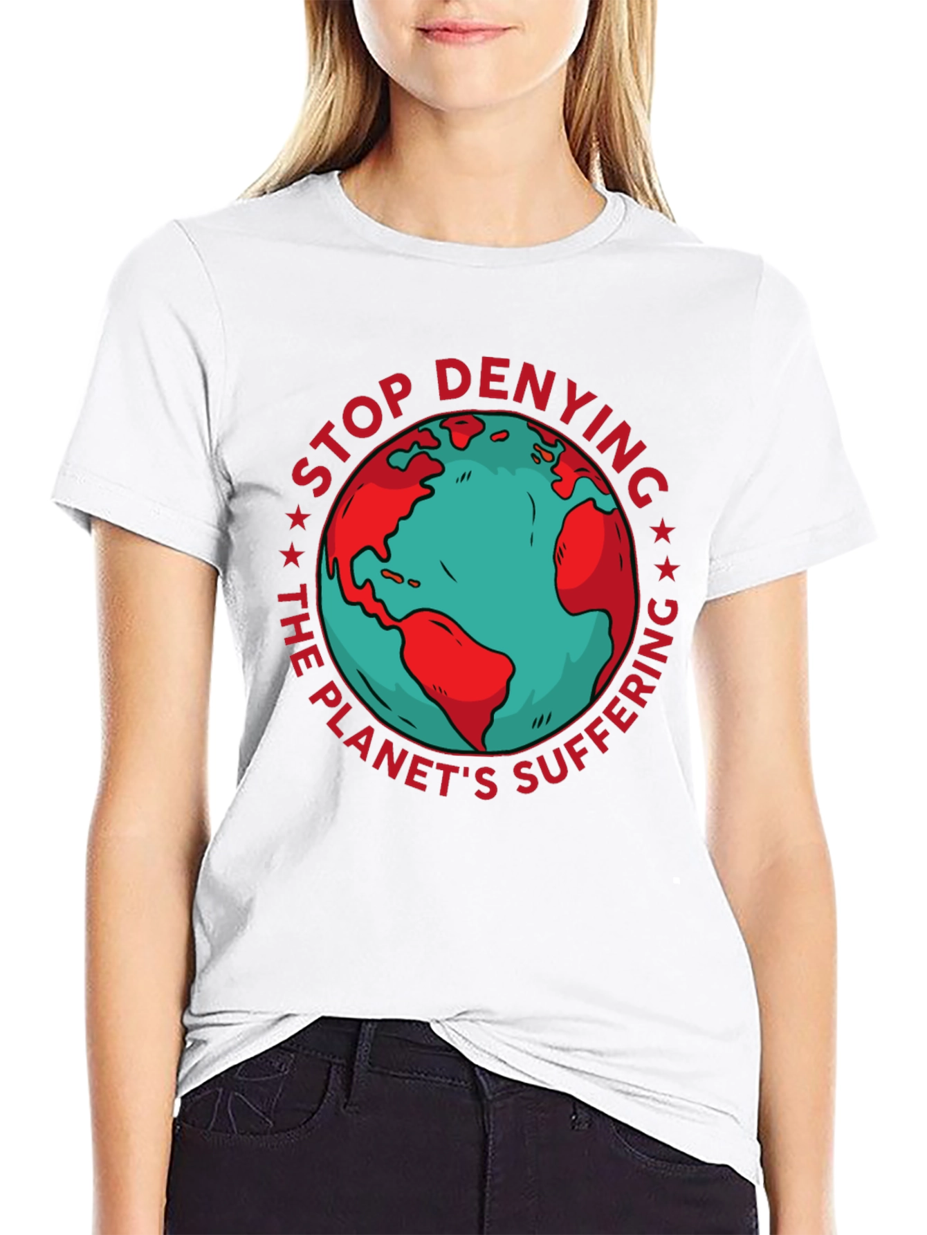 Earth Awareness Graphic T-Shirt