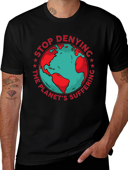 Earth Awareness Graphic T-Shirt