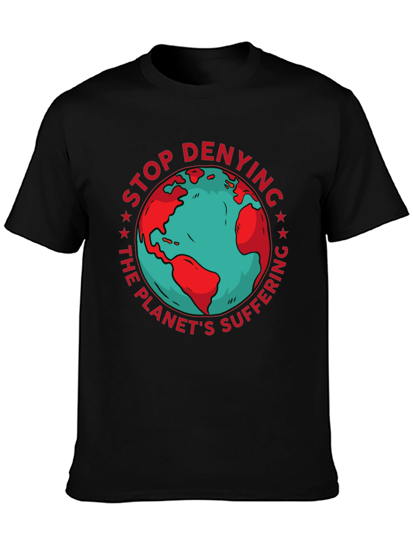 Earth Awareness Graphic T-Shirt