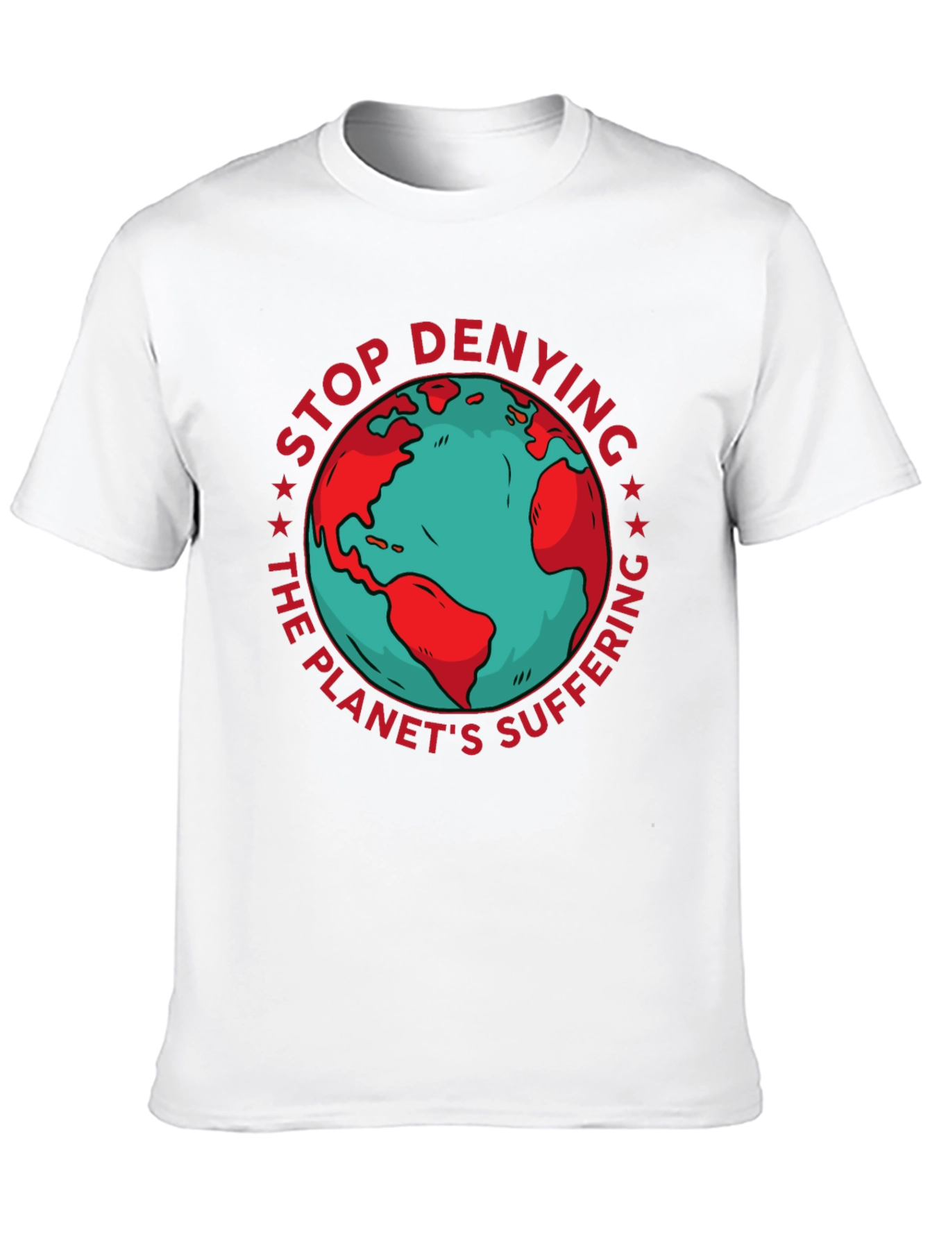 Earth Awareness Graphic T-Shirt