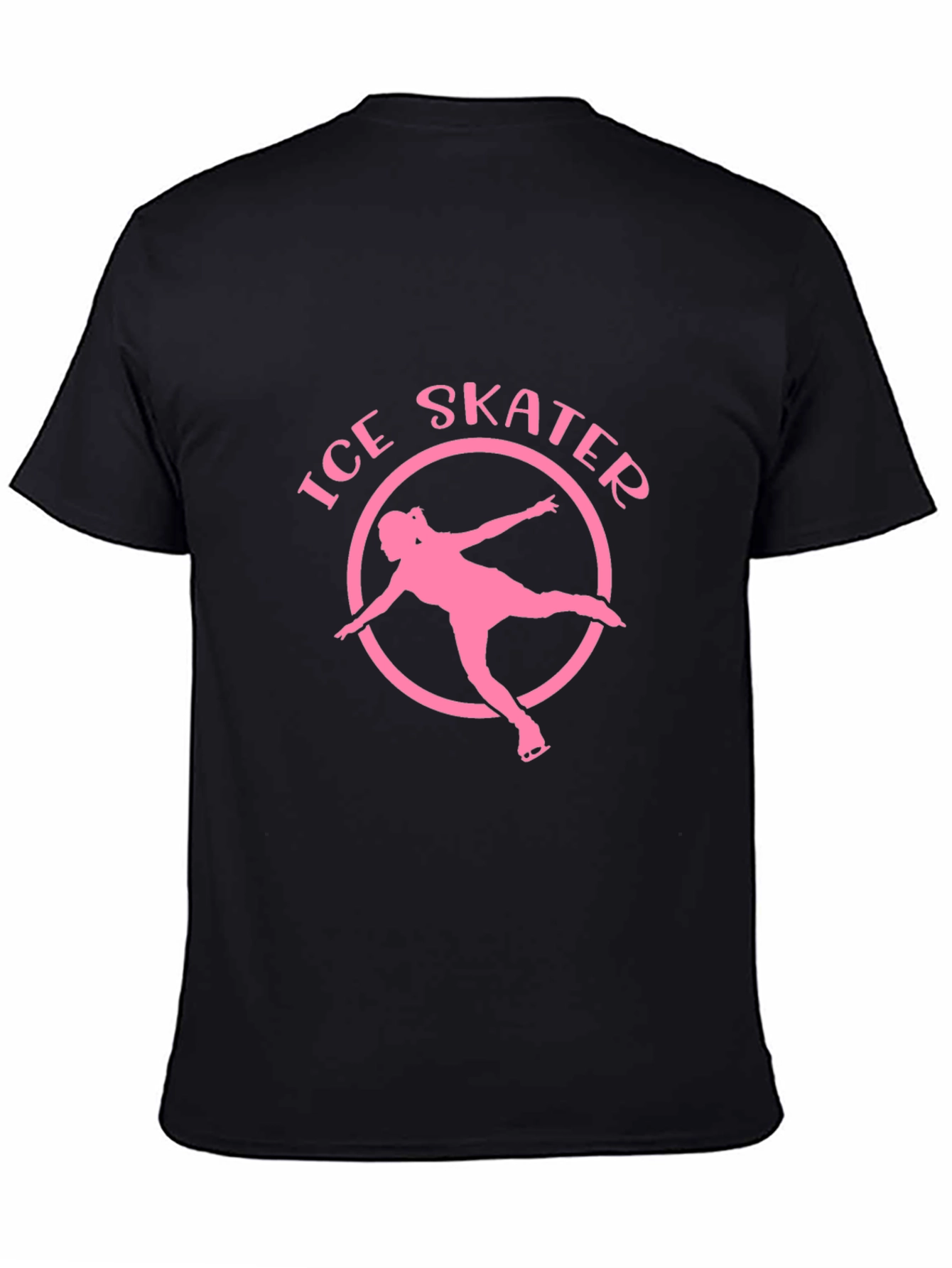 Ice Skater Graphic Tee - Black T-Shirt