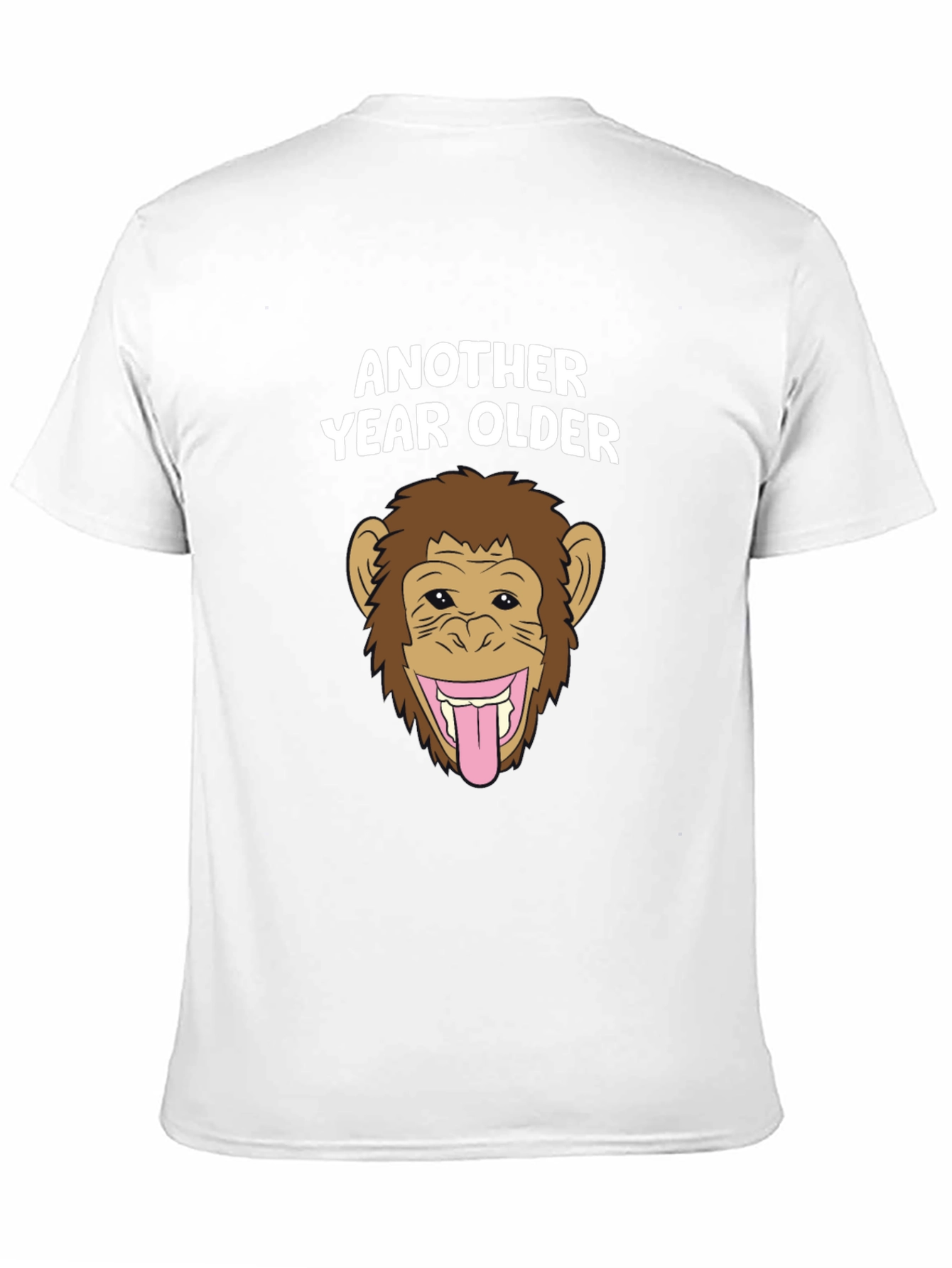 Funny Monkey Birthday T-Shirt - Another Year Older